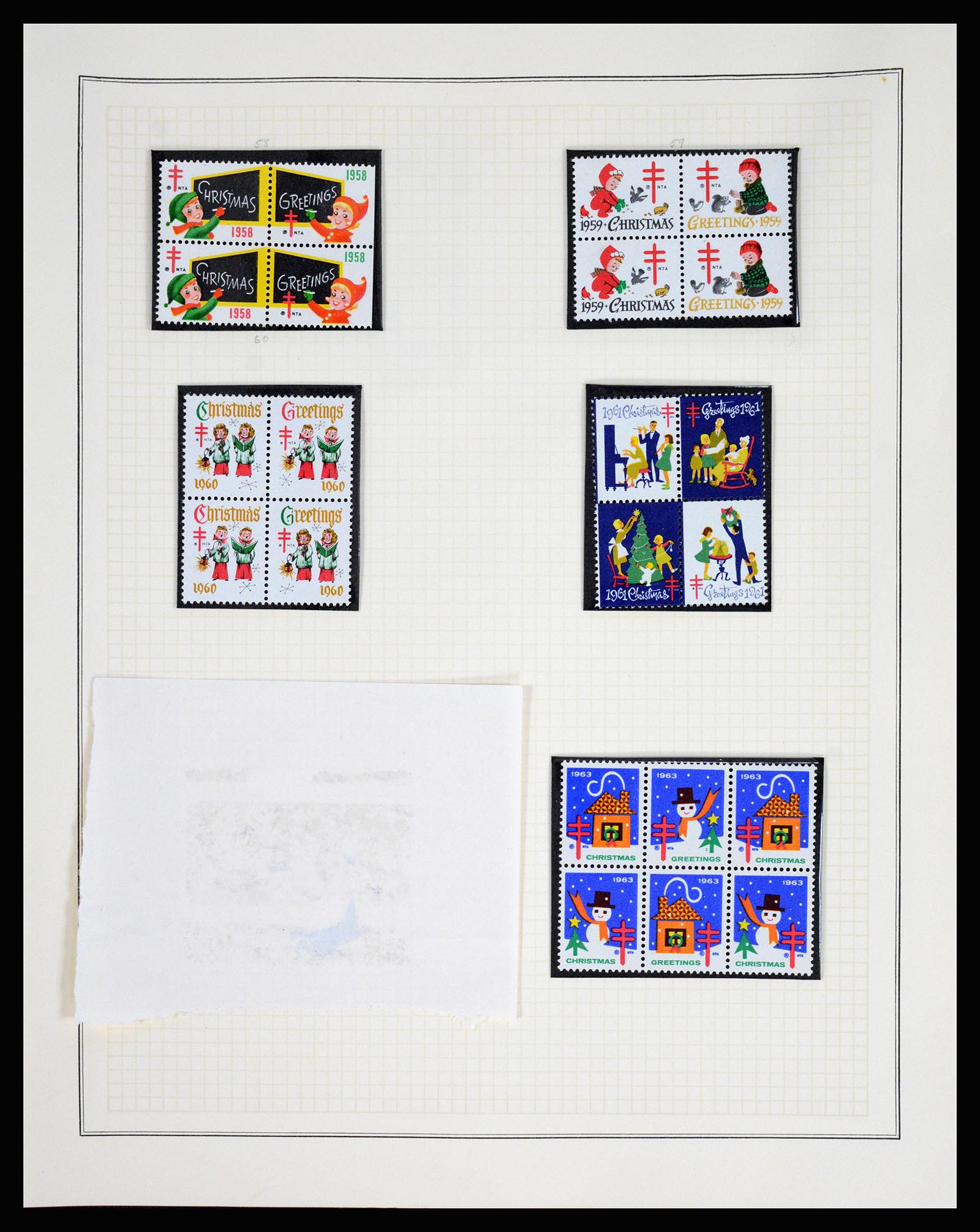 37181 206 - Postzegelverzameling 37181 USA 1861-1970.