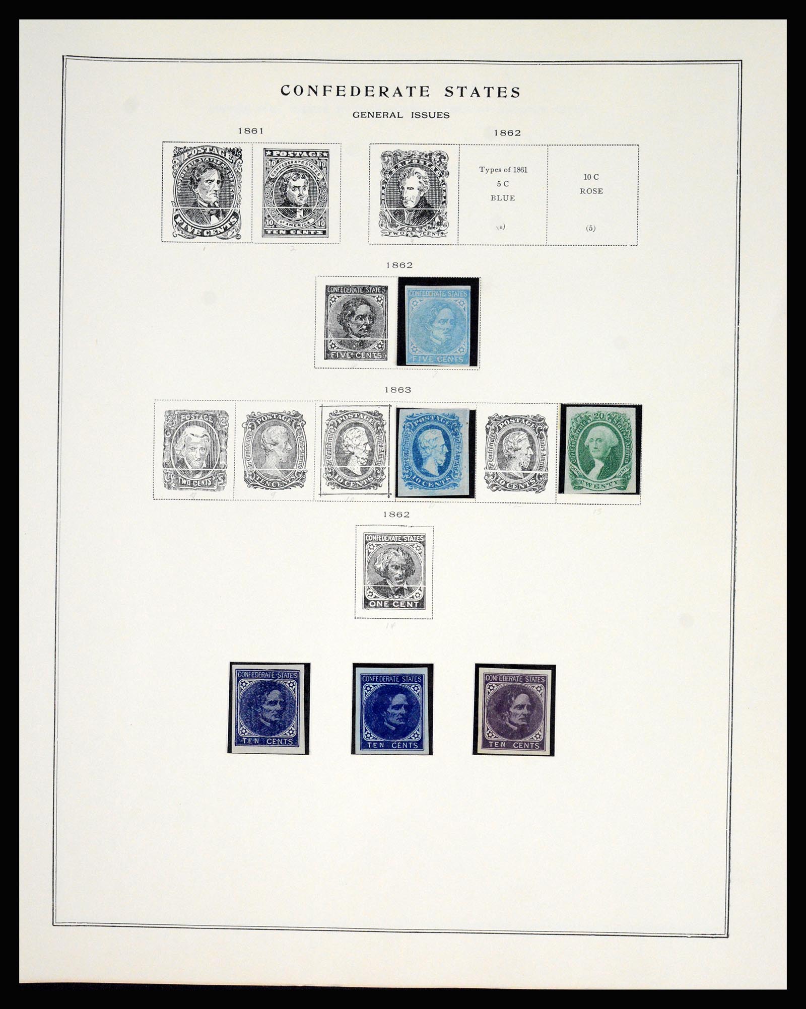 37181 208 - Postzegelverzameling 37181 USA 1861-1970.