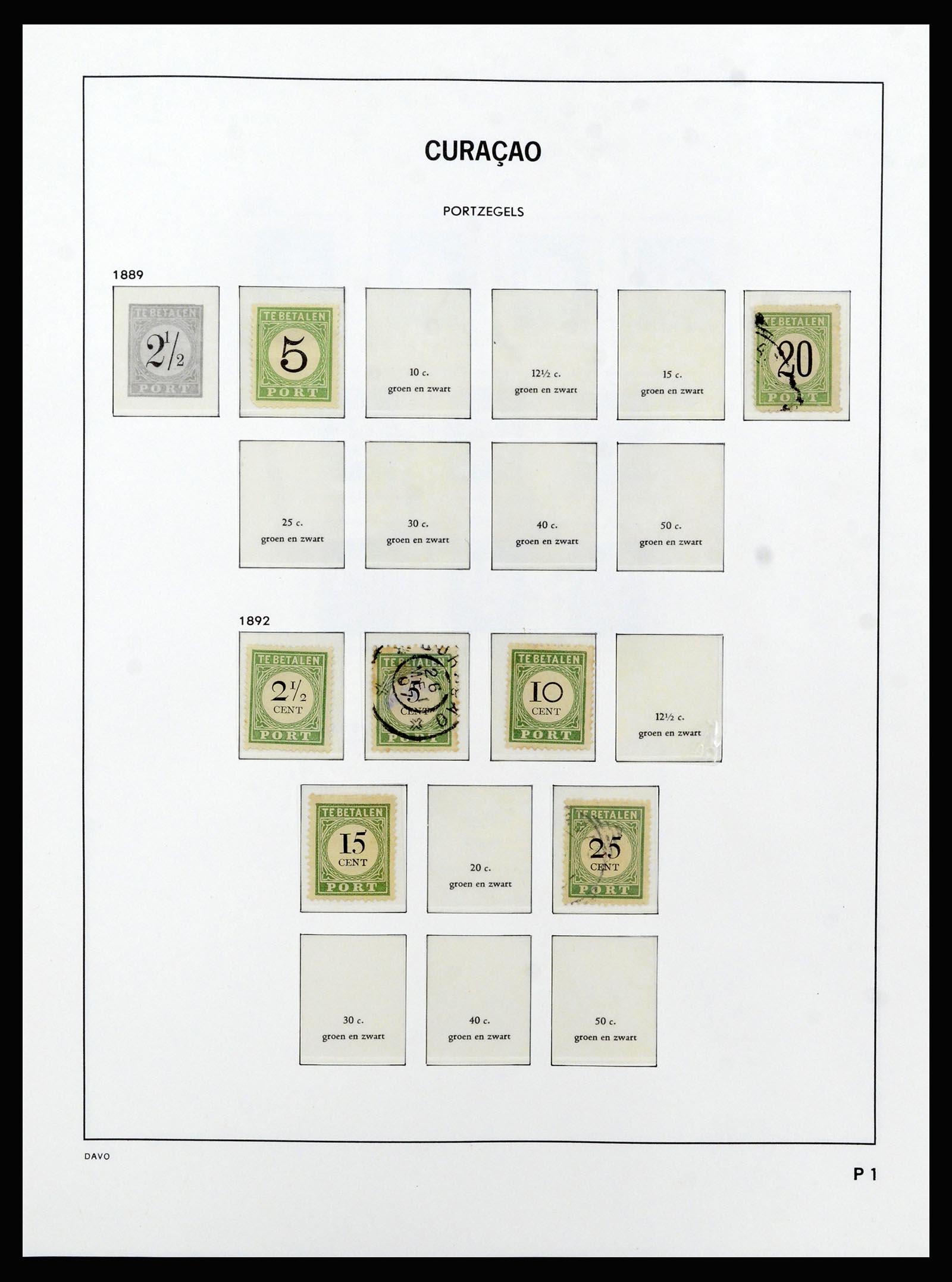 37182 020 - Stamp collection 37182 Curaçao and Dutch Antilles 1873-2010.