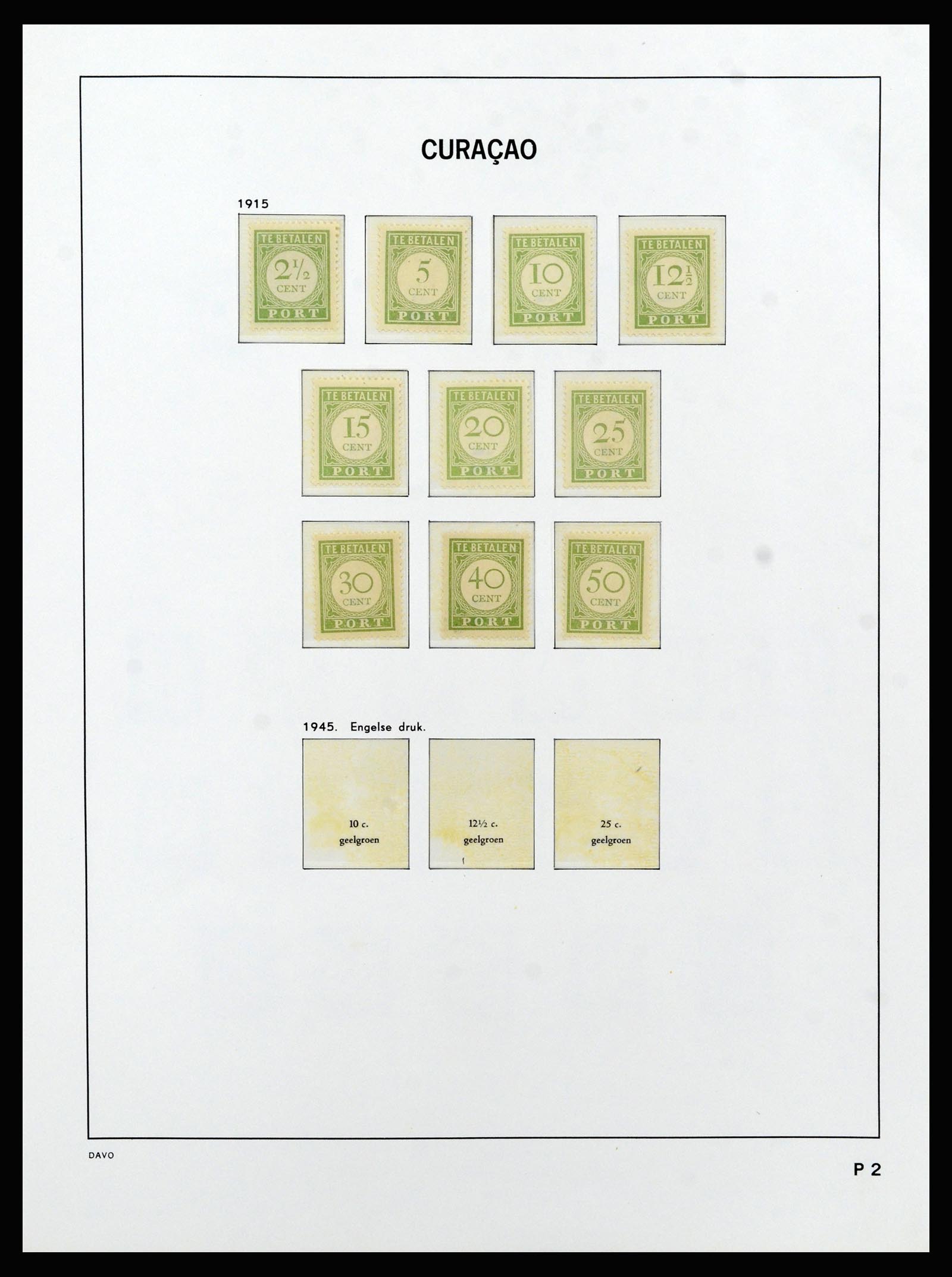 37182 021 - Postzegelverzameling 37182 Curaçao en Nederlandse Antillen 1873-2010.