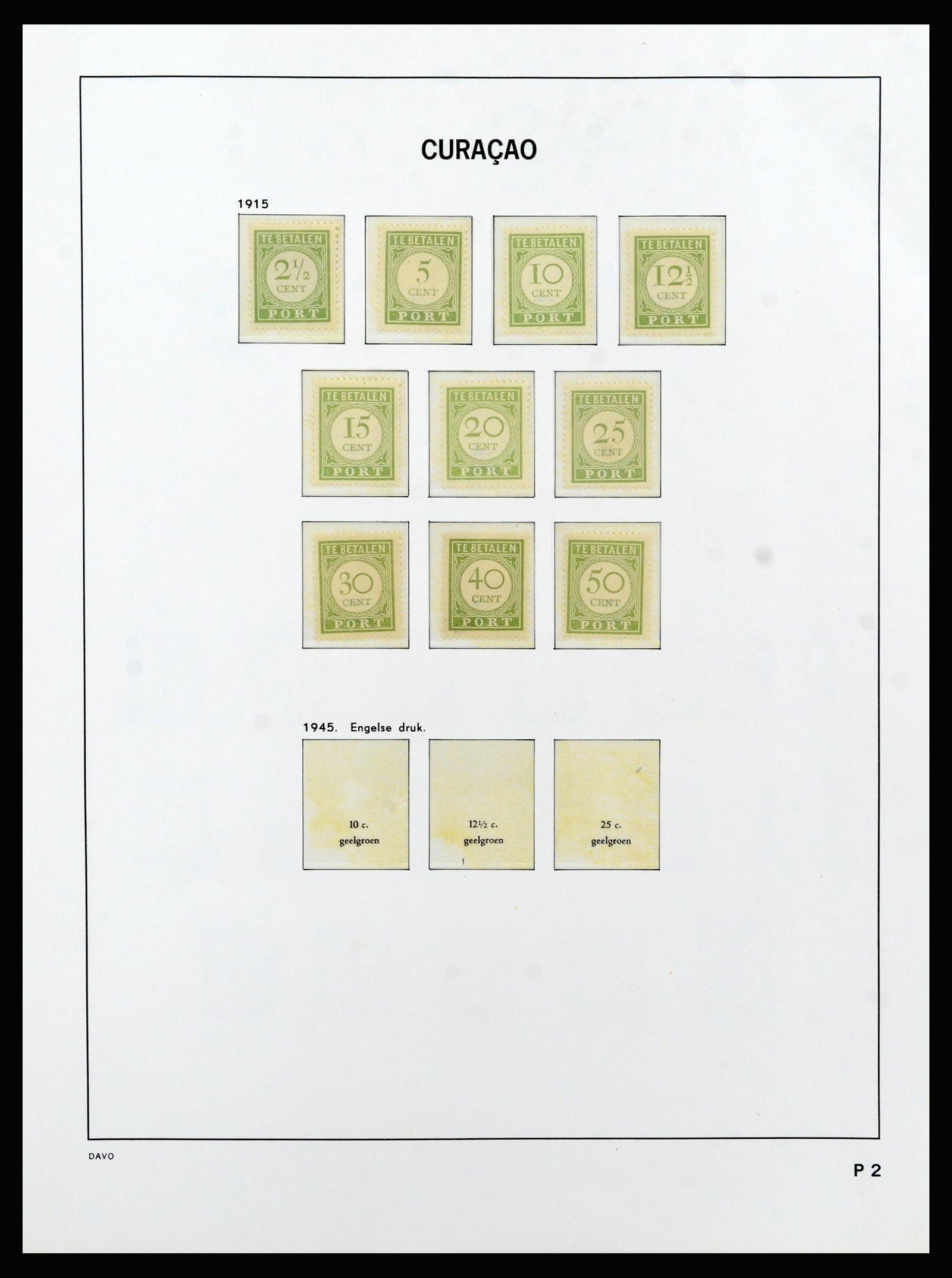 37182 021 - Stamp collection 37182 Curaçao and Dutch Antilles 1873-2010.