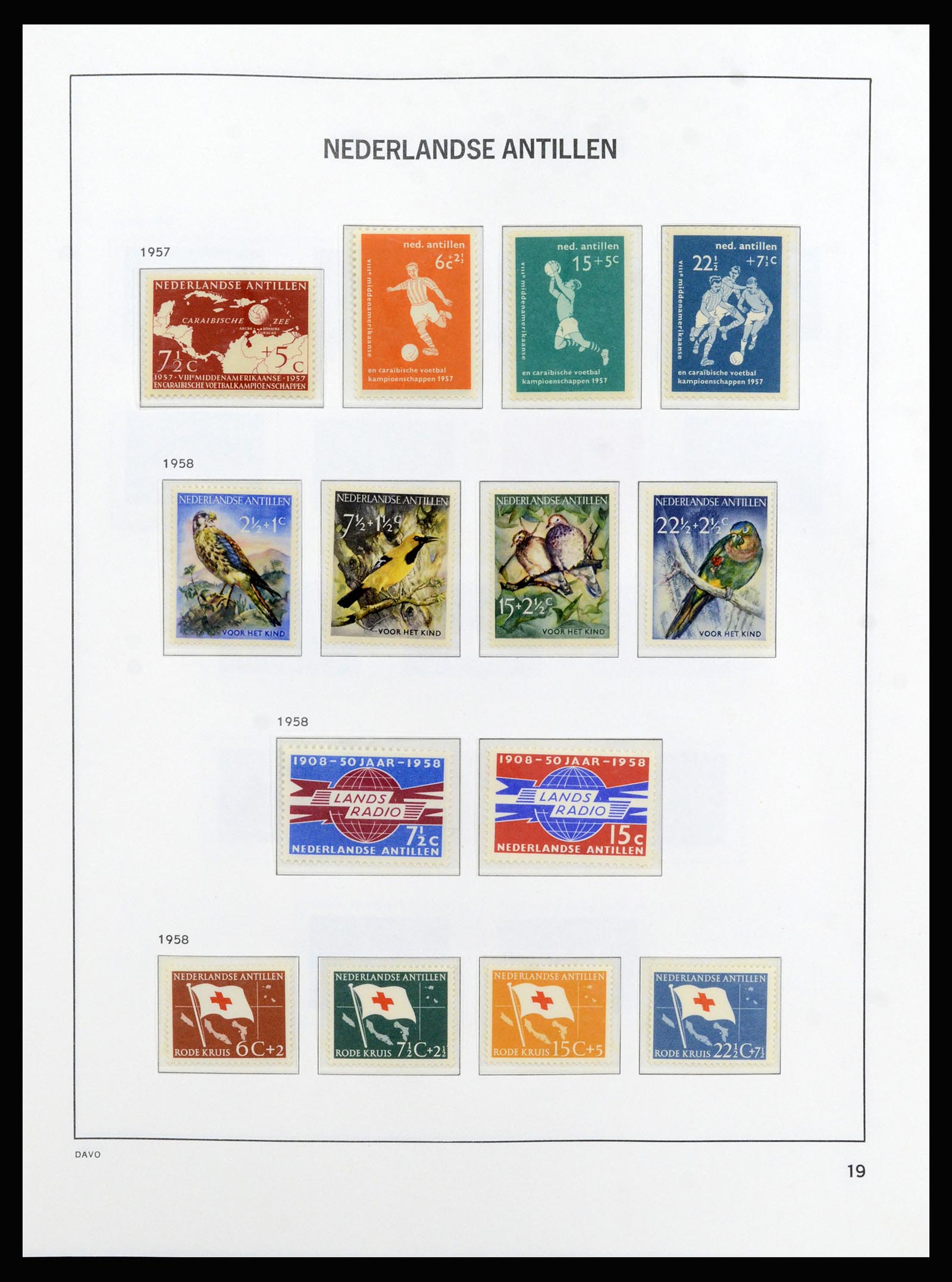 37182 027 - Postzegelverzameling 37182 Curaçao en Nederlandse Antillen 1873-2010.
