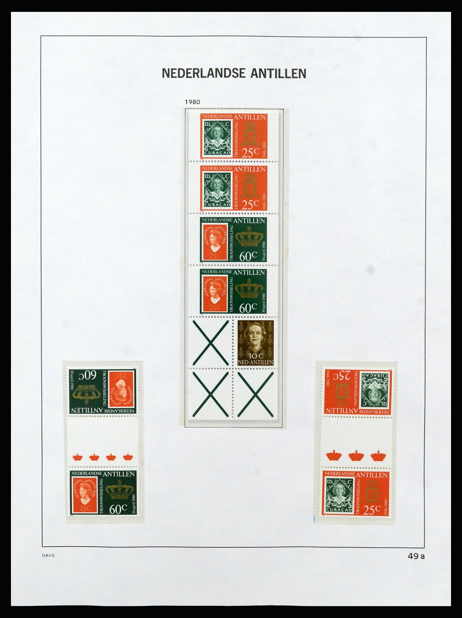 37182 064 - Stamp collection 37182 Curaçao and Dutch Antilles 1873-2010.