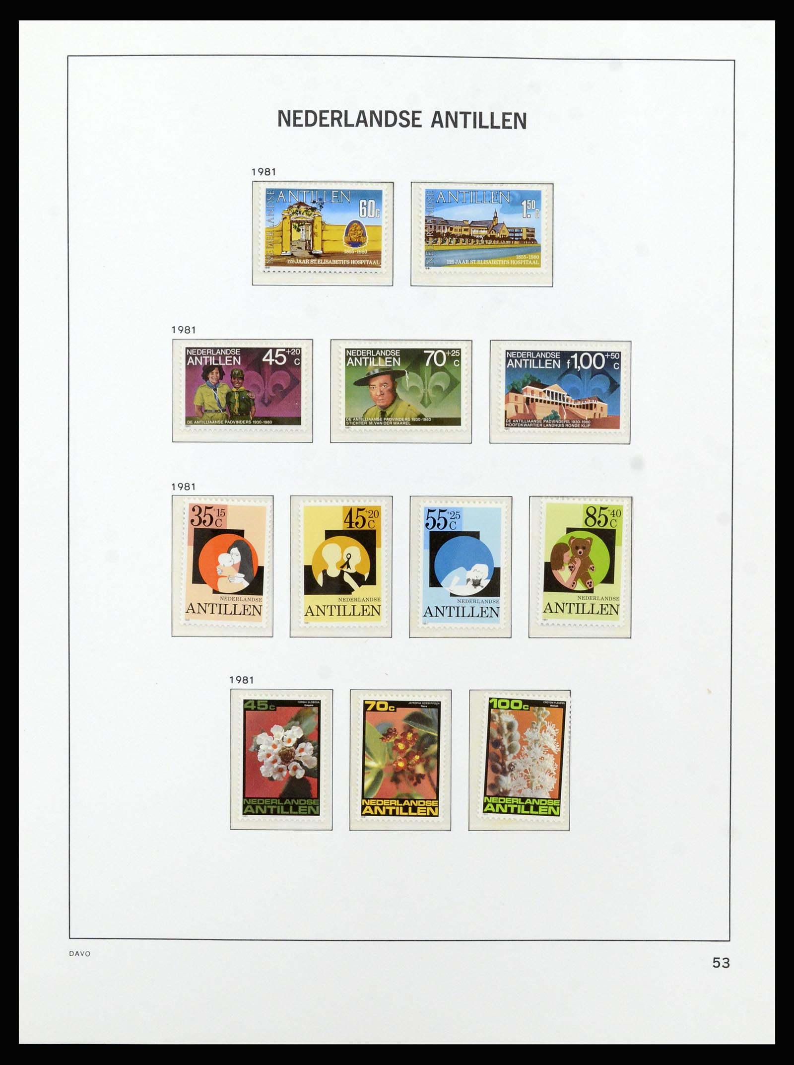 37182 068 - Stamp collection 37182 Curaçao and Dutch Antilles 1873-2010.