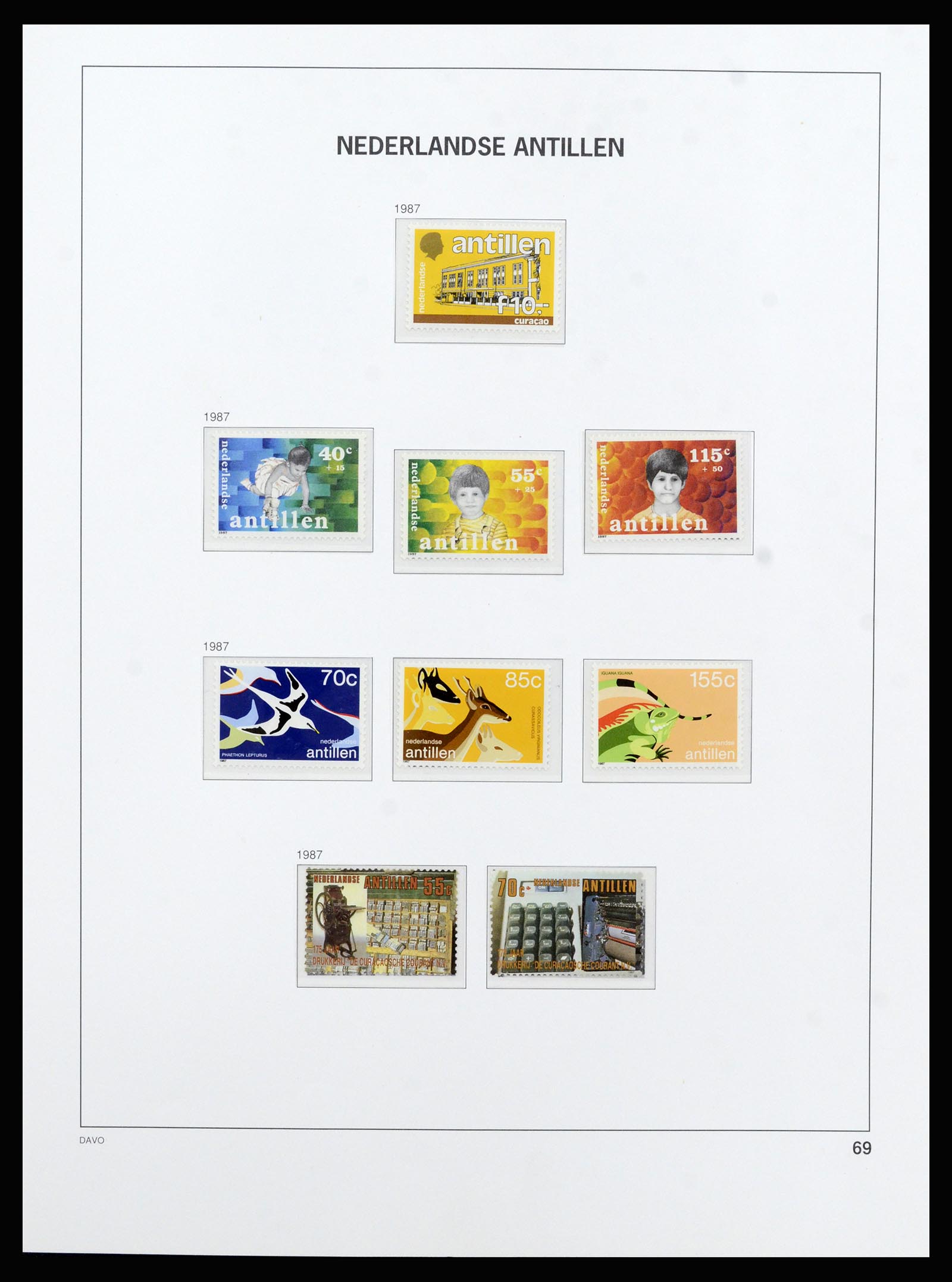 37182 086 - Stamp collection 37182 Curaçao and Dutch Antilles 1873-2010.