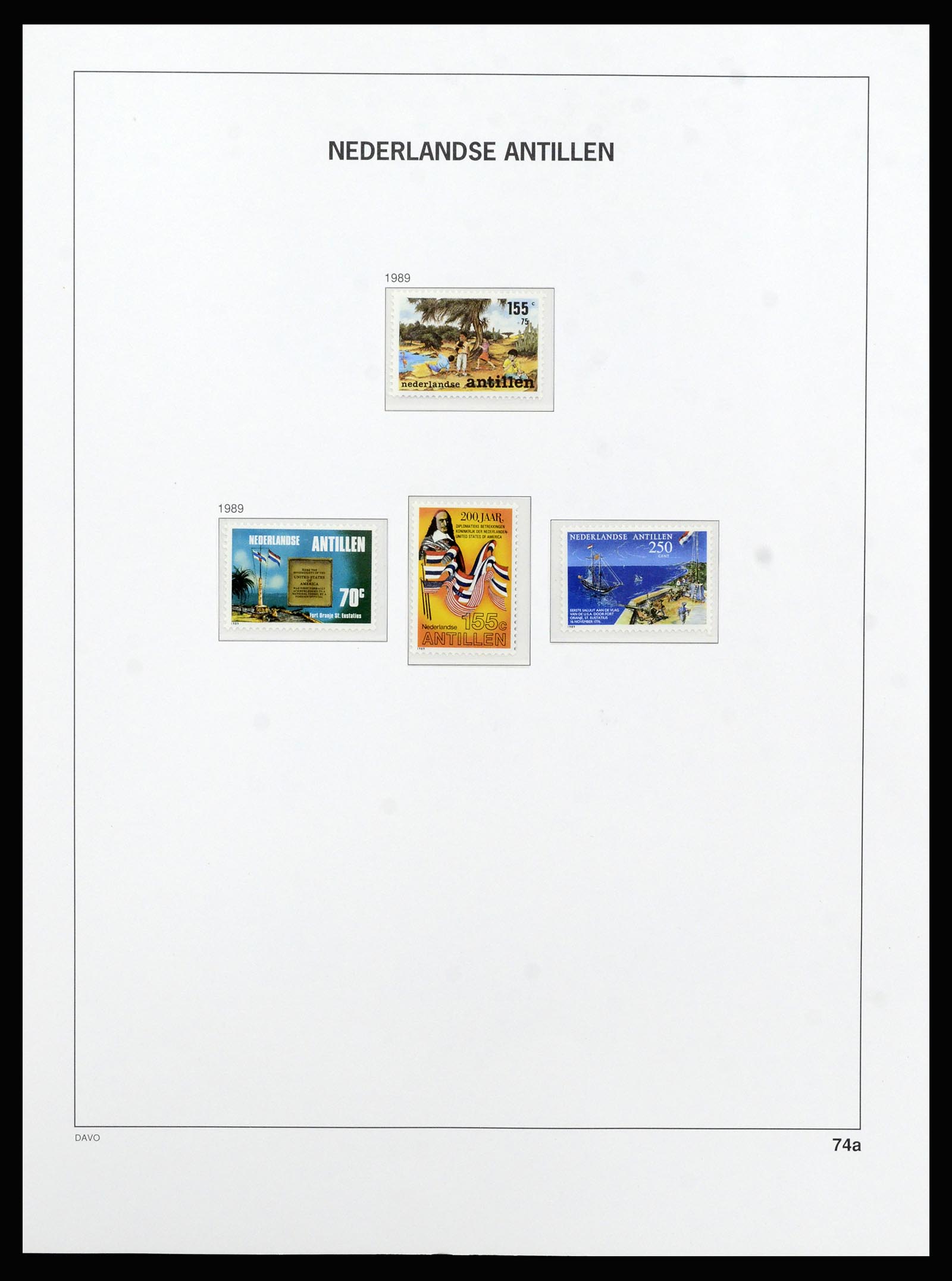 37182 093 - Stamp collection 37182 Curaçao and Dutch Antilles 1873-2010.