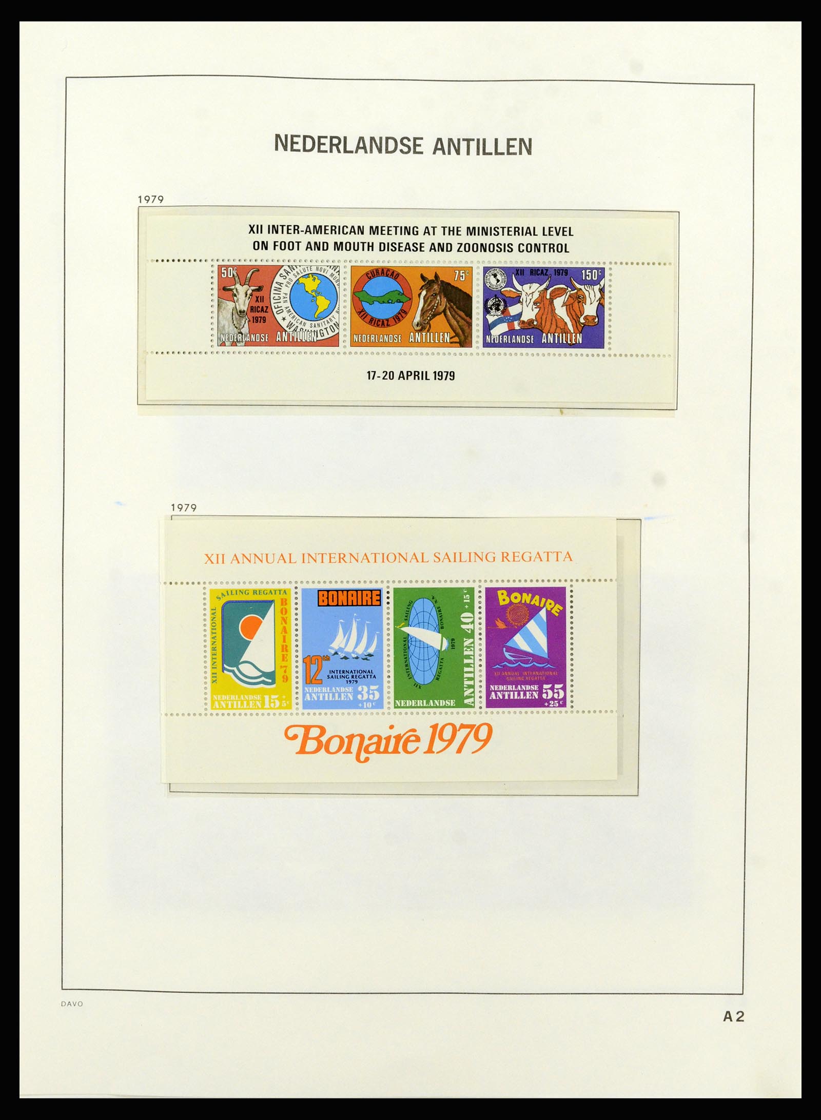 37182 186 - Stamp collection 37182 Curaçao and Dutch Antilles 1873-2010.