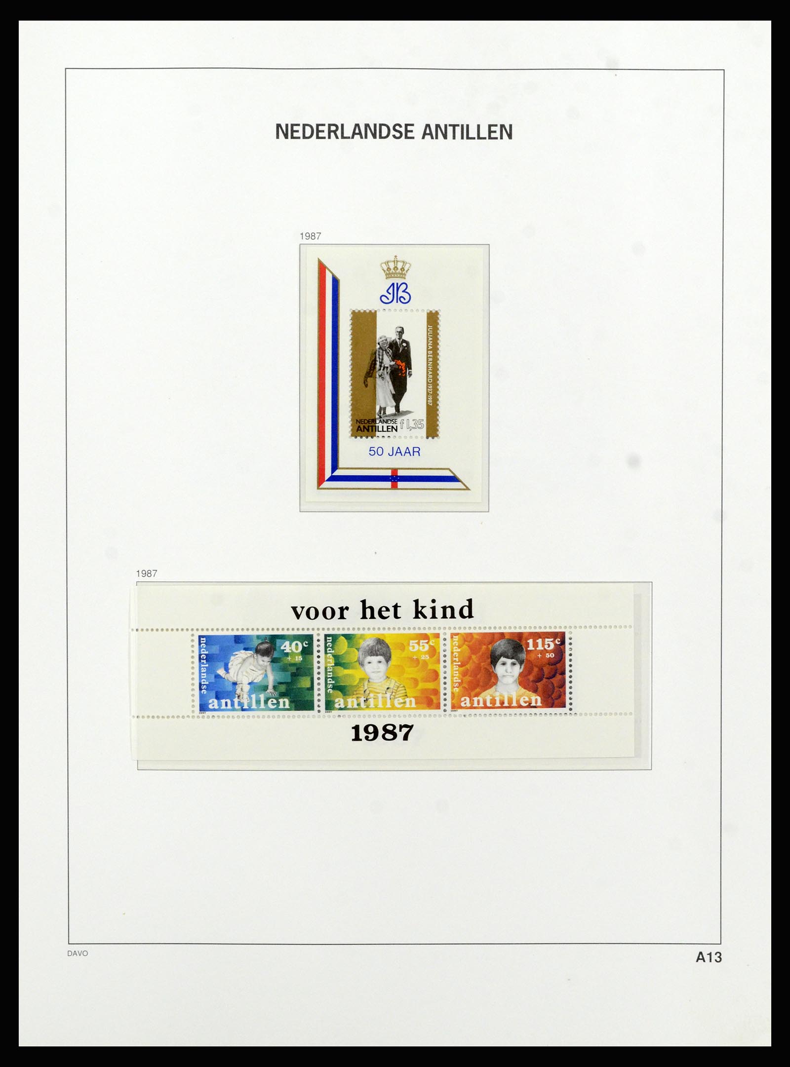37182 197 - Stamp collection 37182 Curaçao and Dutch Antilles 1873-2010.
