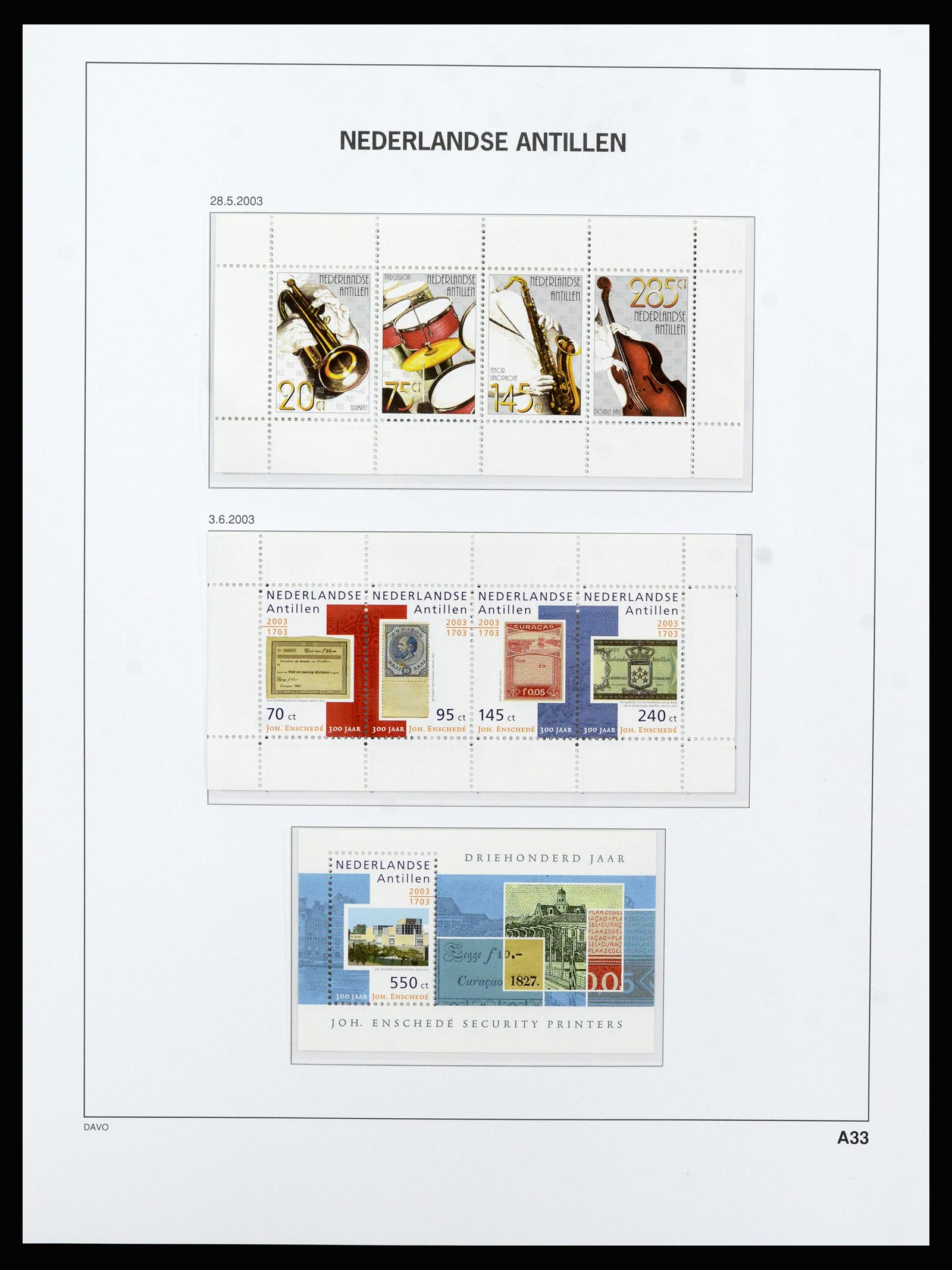 37182 217 - Stamp collection 37182 Curaçao and Dutch Antilles 1873-2010.