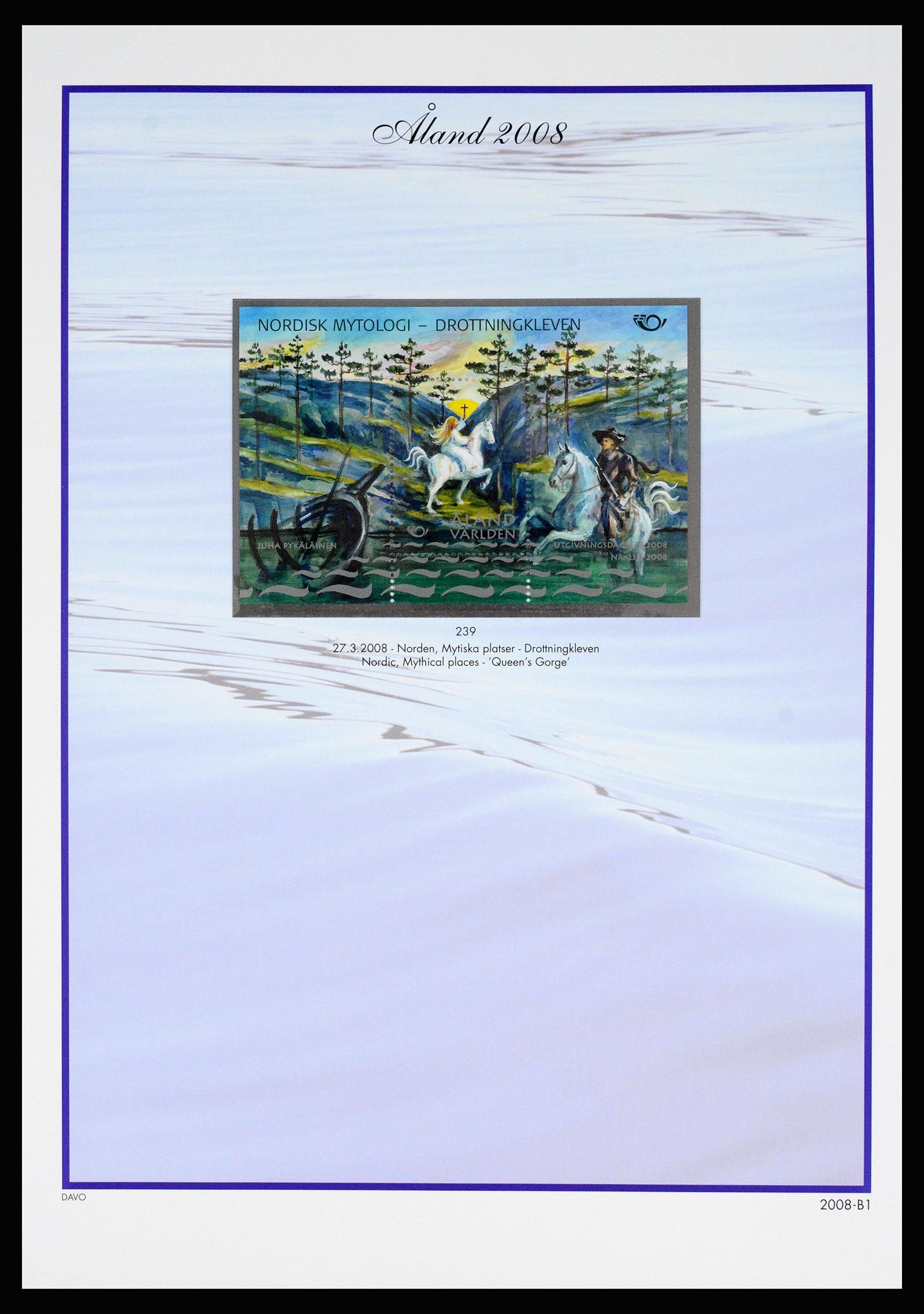 37184 048 - Postzegelverzameling 37184 Aland 1990-2018.