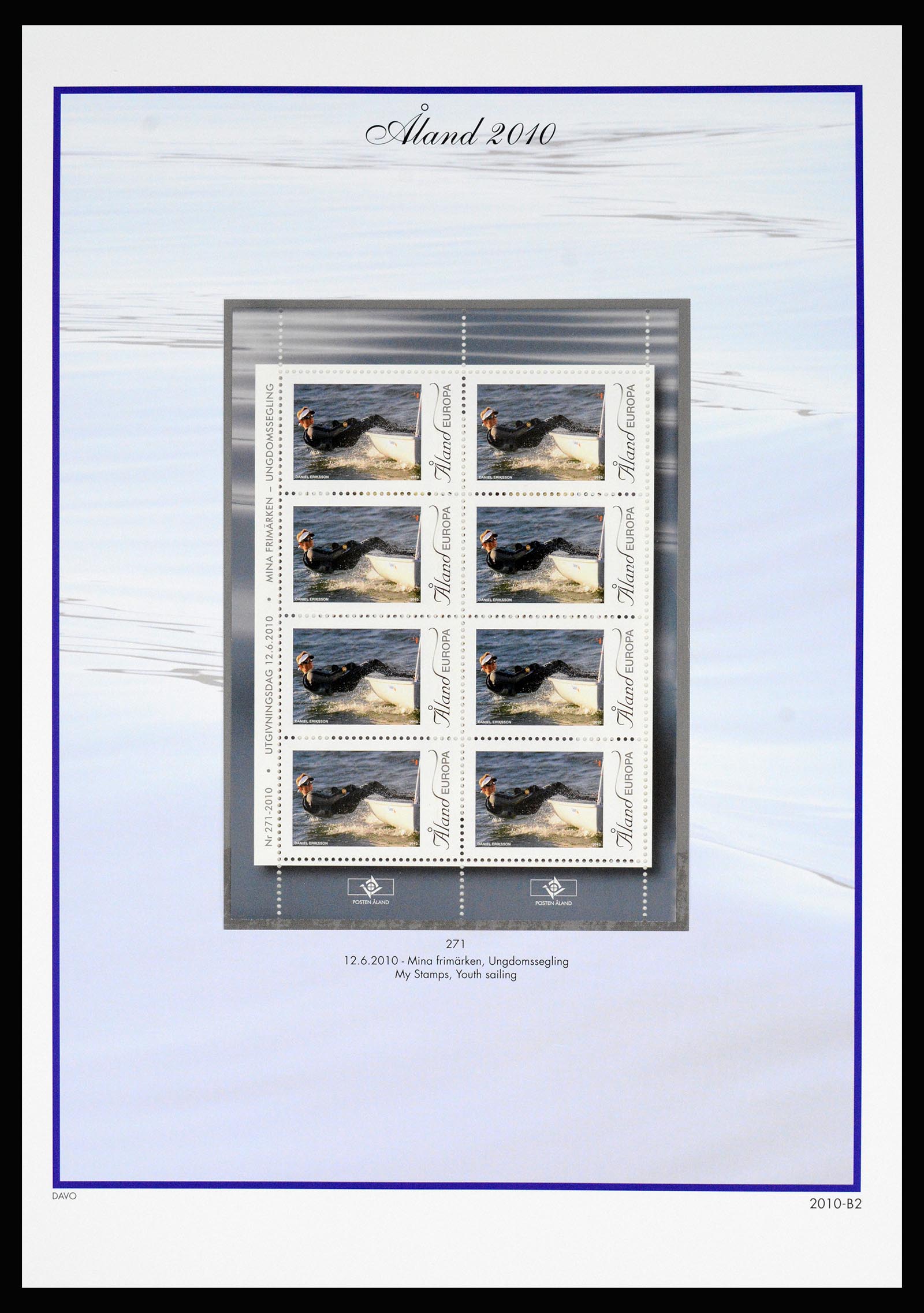 37184 051 - Postzegelverzameling 37184 Aland 1990-2018.