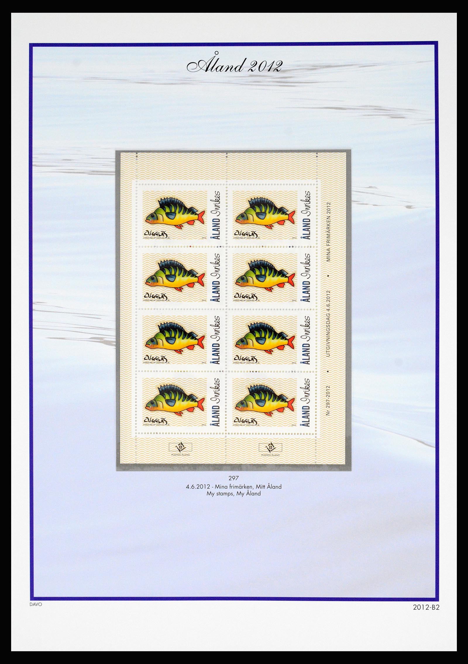 37184 054 - Postzegelverzameling 37184 Aland 1990-2018.