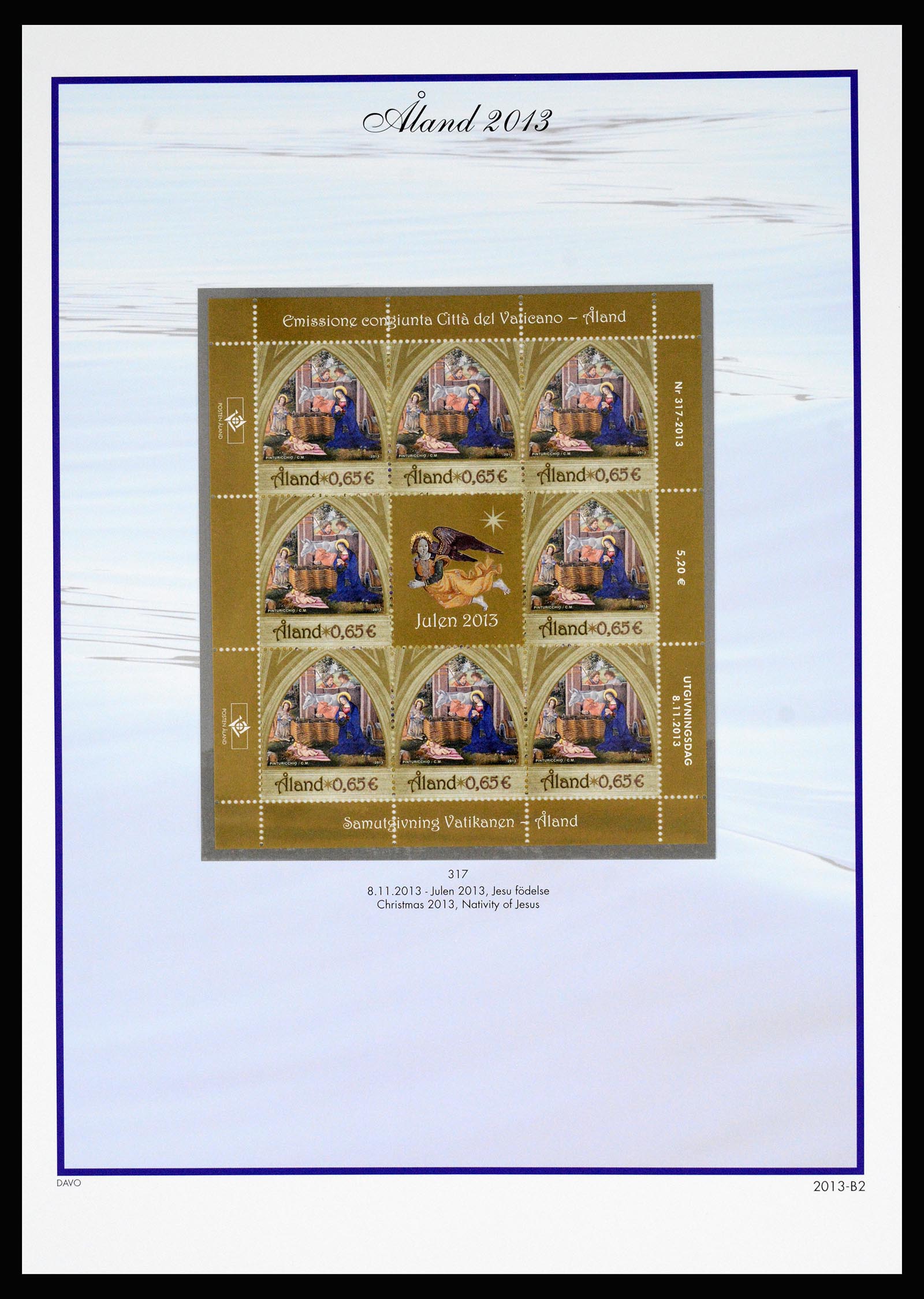 37184 056 - Postzegelverzameling 37184 Aland 1990-2018.