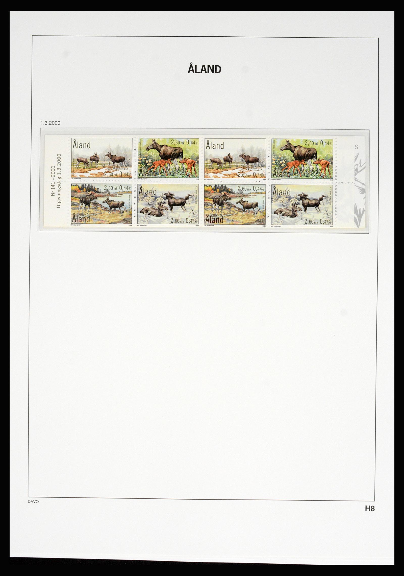 37184 079 - Postzegelverzameling 37184 Aland 1990-2018.