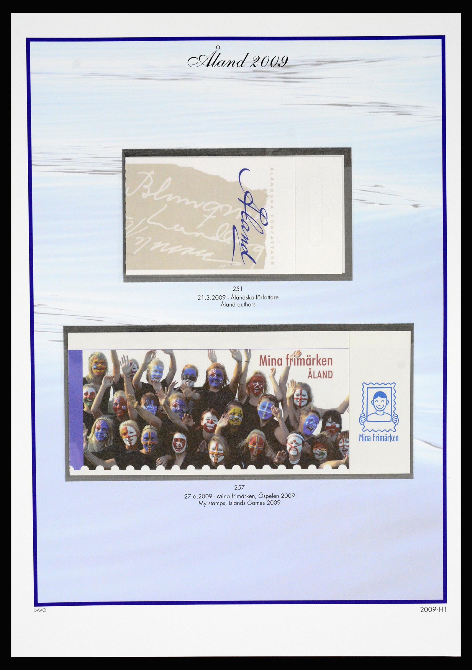 37184 091 - Postzegelverzameling 37184 Aland 1990-2018.