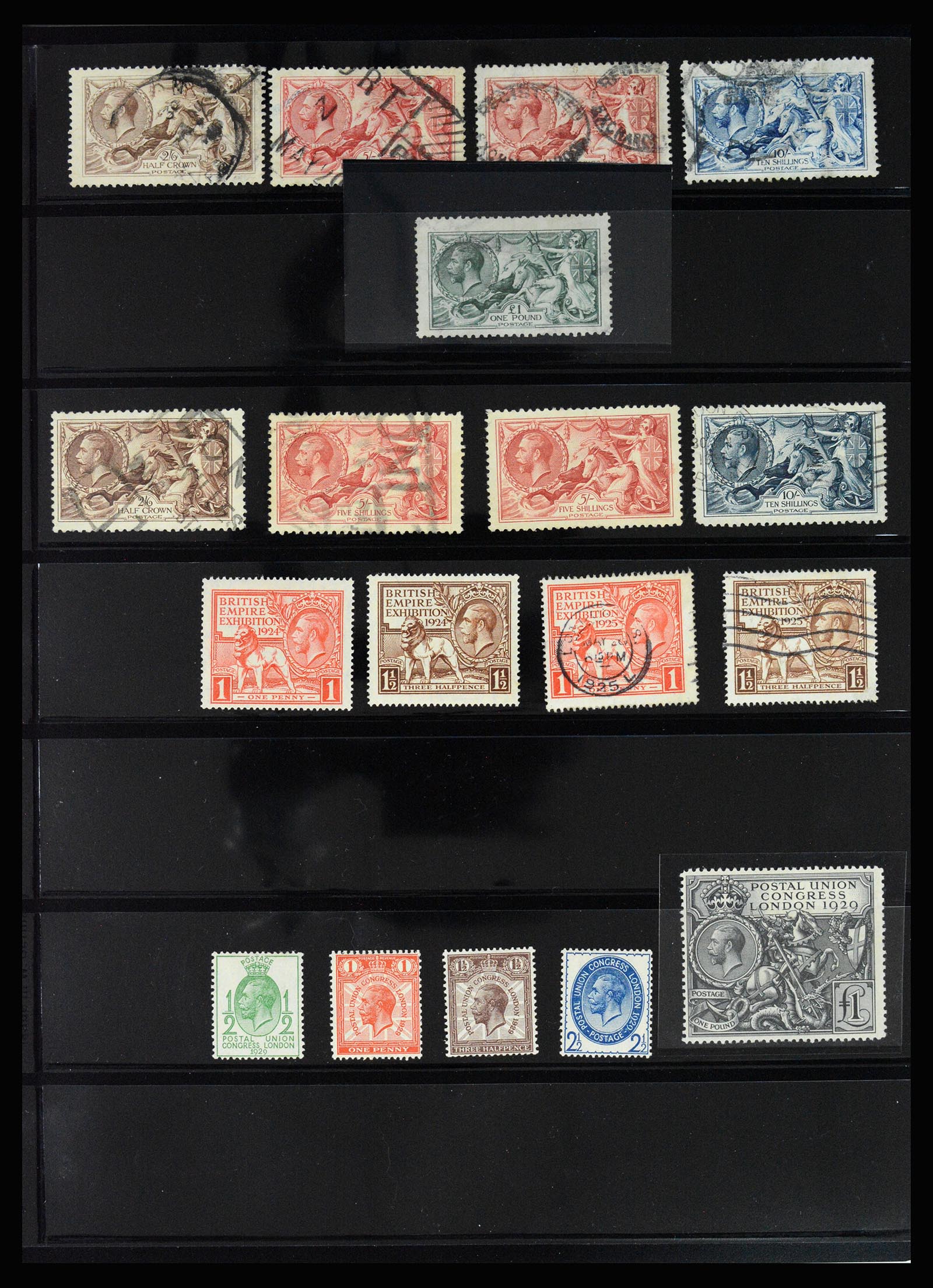 37185 017 - Postzegelverzameling 37185 Engeland 1840-1953.