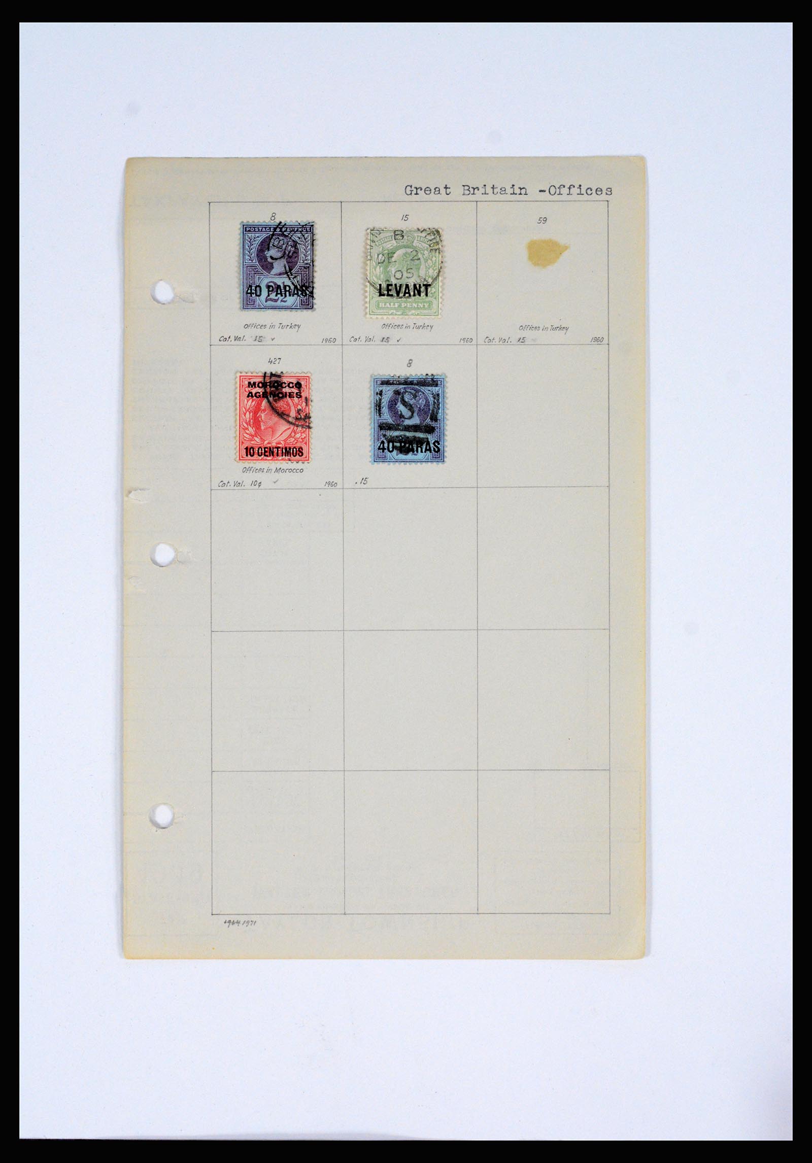 37185 025 - Postzegelverzameling 37185 Engeland 1840-1953.