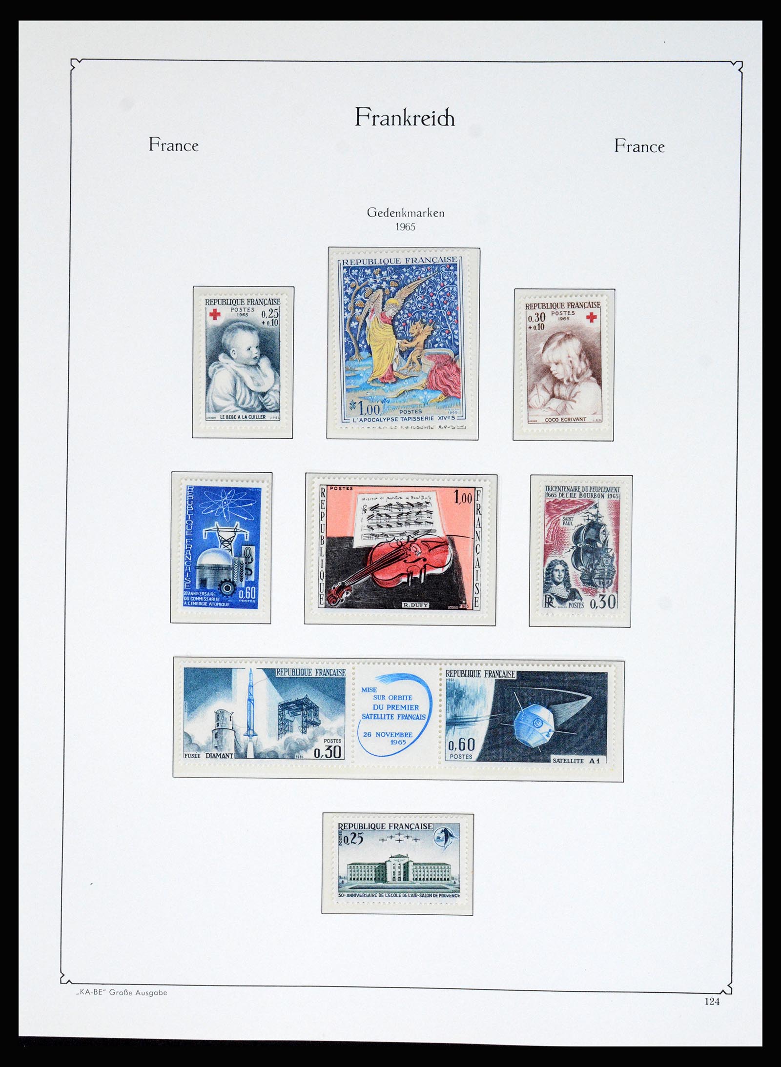 37187 108 - Postzegelverzameling 37187 Frankrijk 1932-1966.