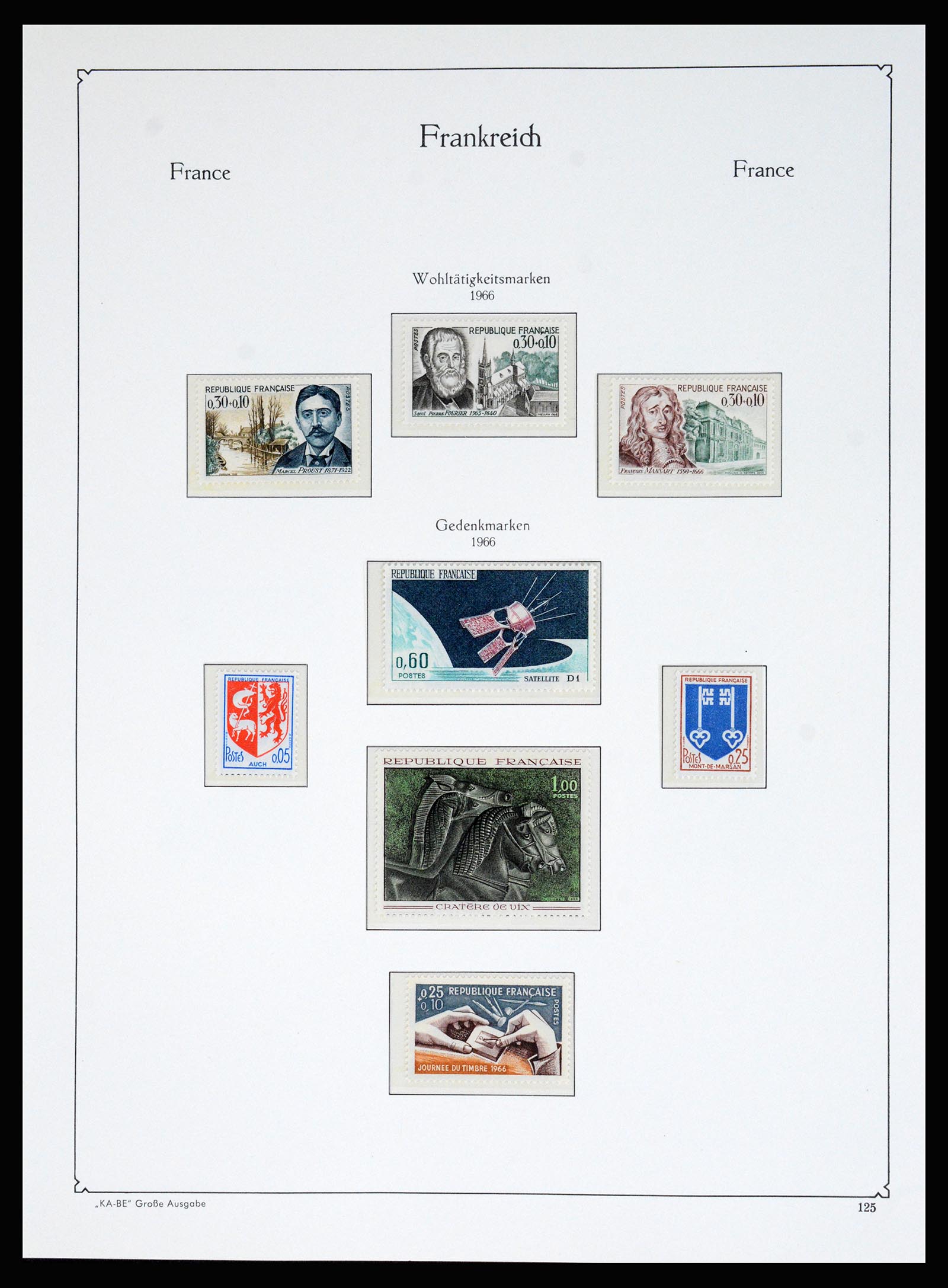 37187 109 - Postzegelverzameling 37187 Frankrijk 1932-1966.