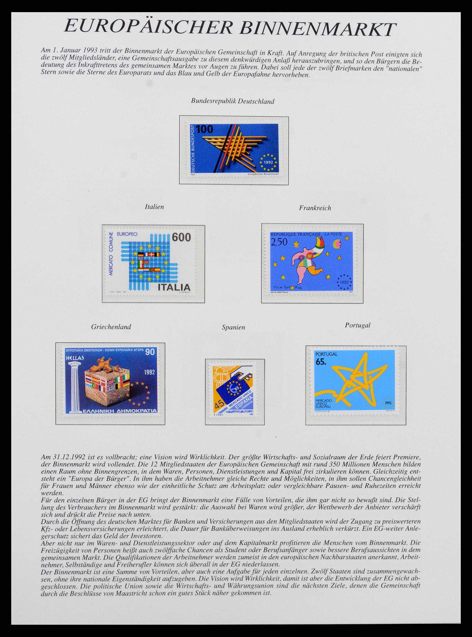 37188 002 - Postzegelverzameling 37188 Europa CEPT 1993-2007.