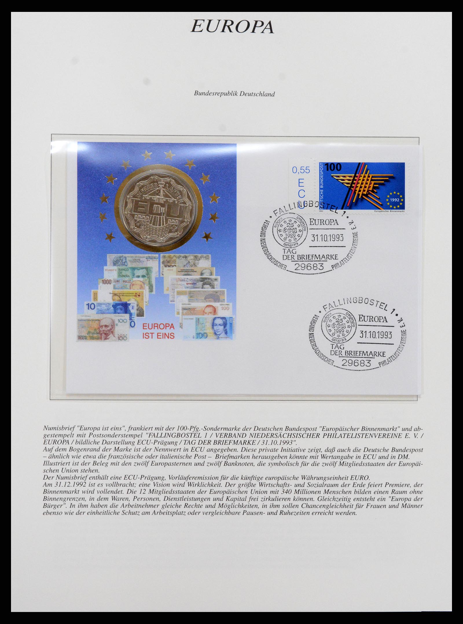 37188 004 - Postzegelverzameling 37188 Europa CEPT 1993-2007.