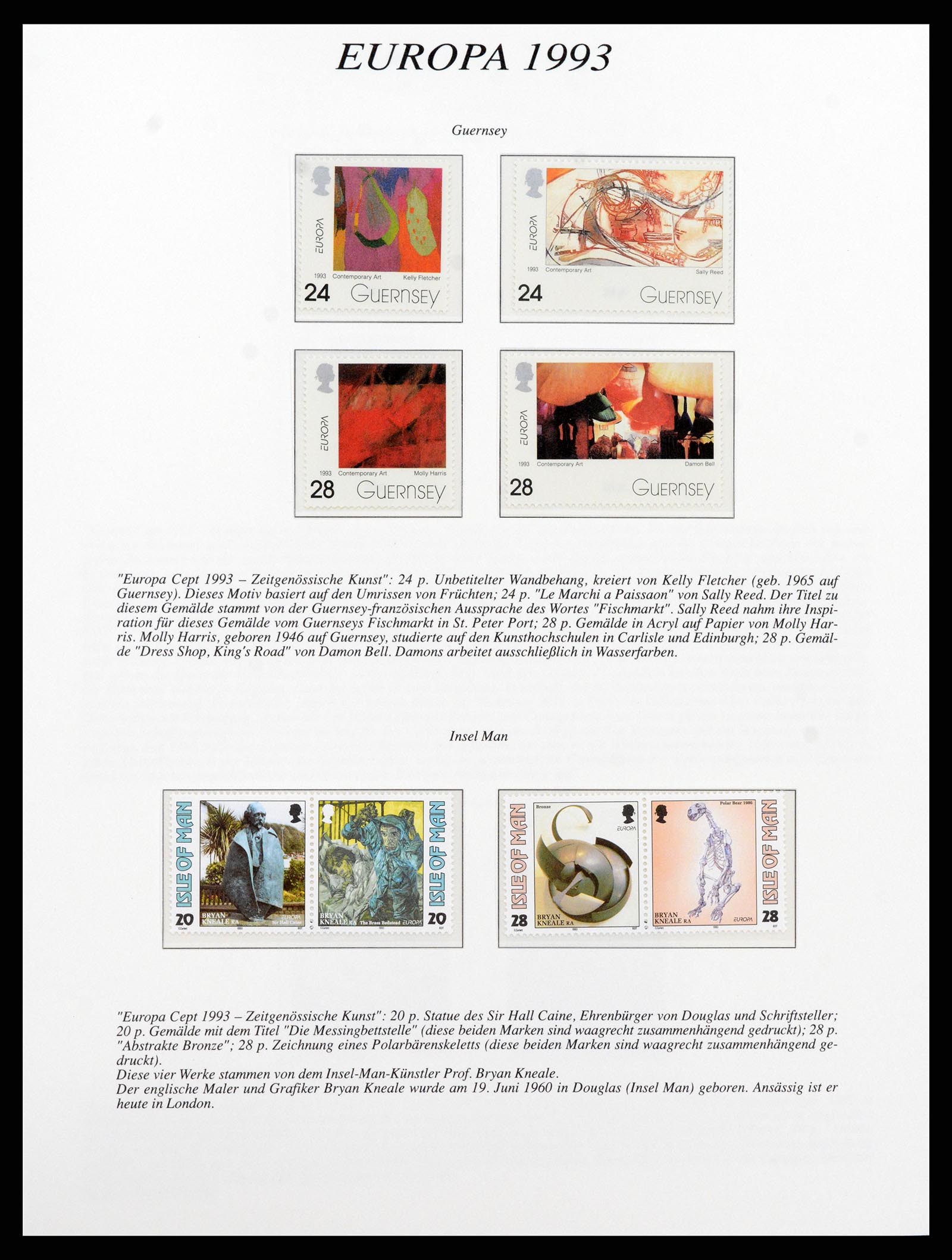 37188 013 - Stamp collection 37188 Europa CEPT 1993-2007.