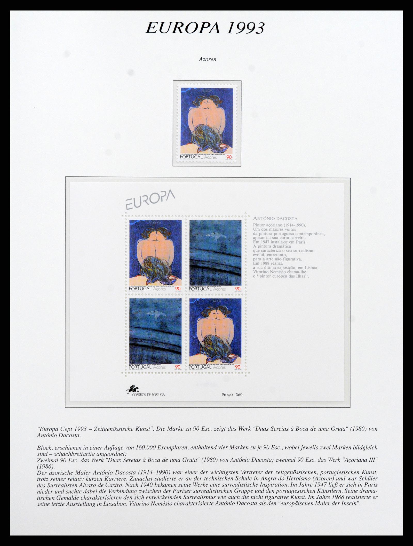 37188 018 - Postzegelverzameling 37188 Europa CEPT 1993-2007.