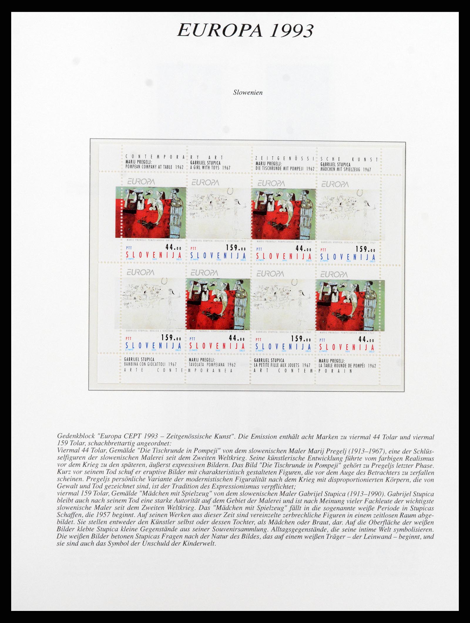 37188 020 - Stamp collection 37188 Europa CEPT 1993-2007.