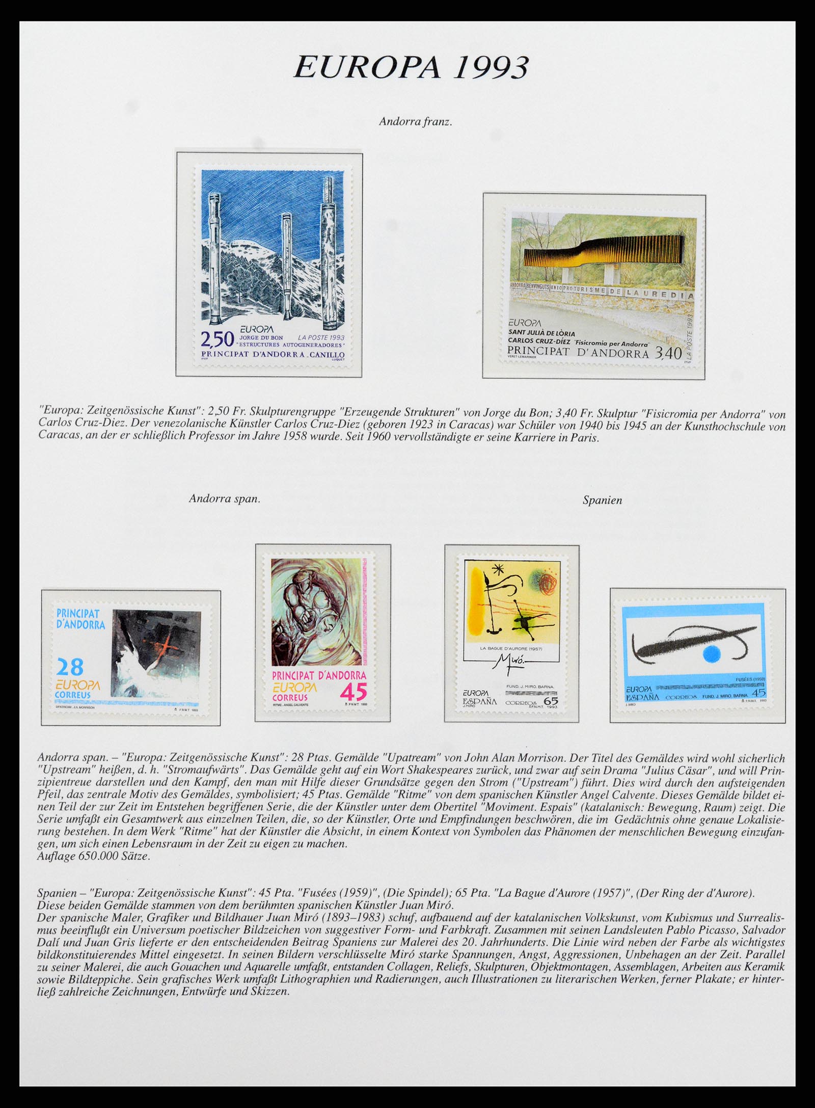 37188 026 - Stamp collection 37188 Europa CEPT 1993-2007.