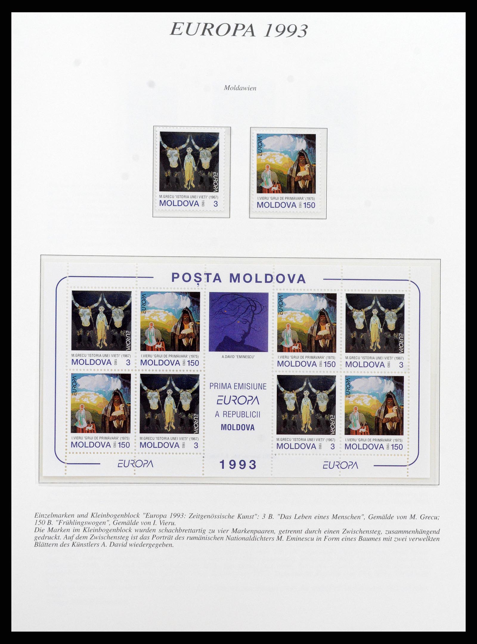 37188 030 - Postzegelverzameling 37188 Europa CEPT 1993-2007.
