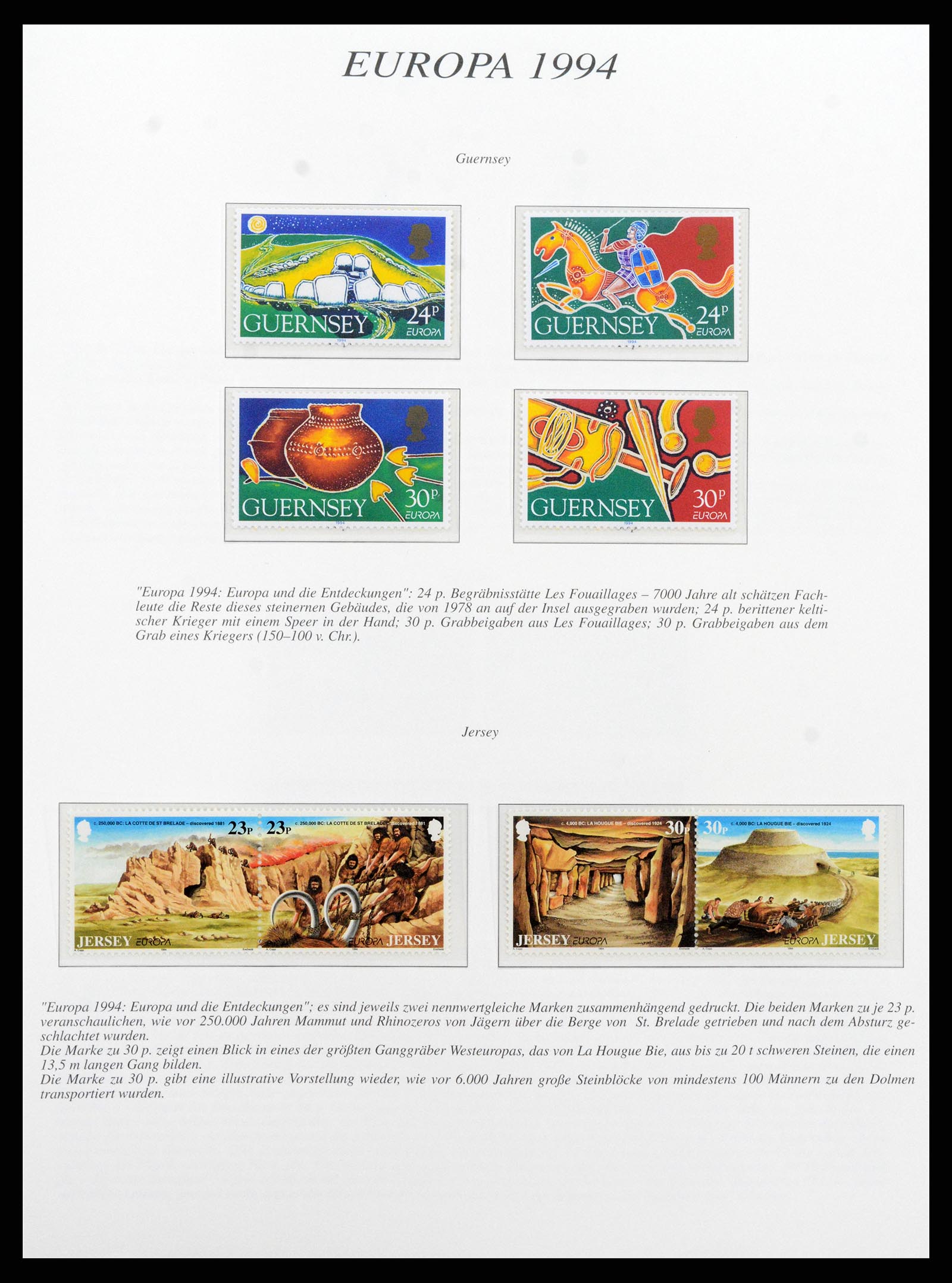 37188 033 - Stamp collection 37188 Europa CEPT 1993-2007.