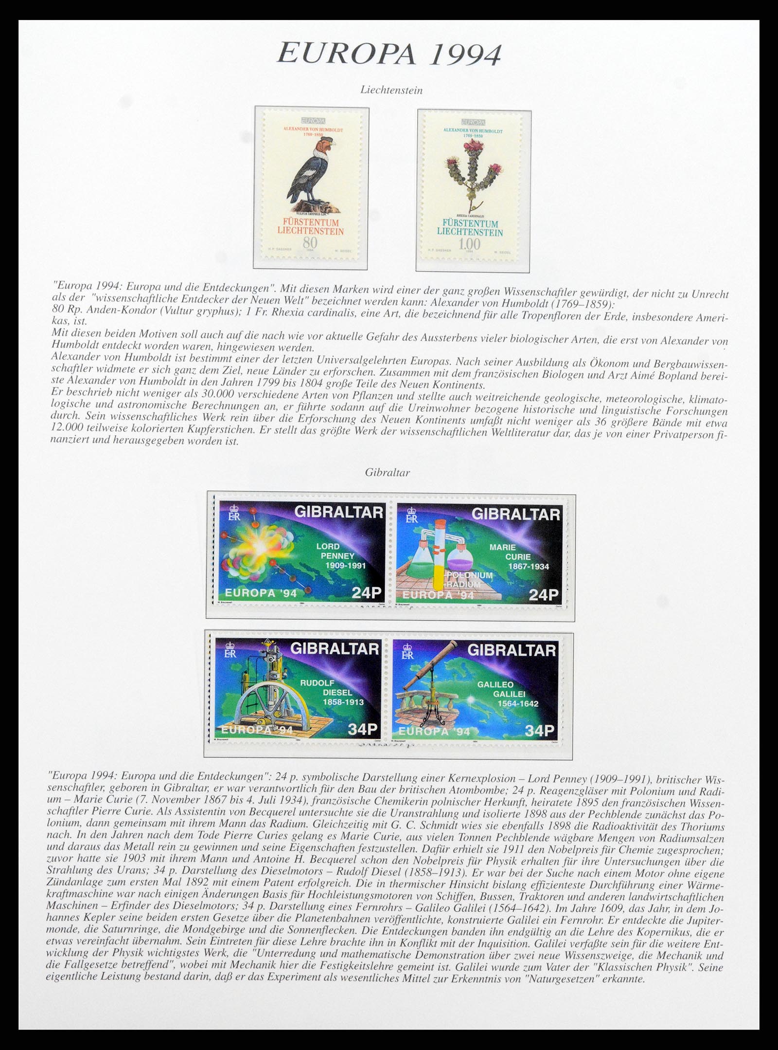 37188 034 - Stamp collection 37188 Europa CEPT 1993-2007.