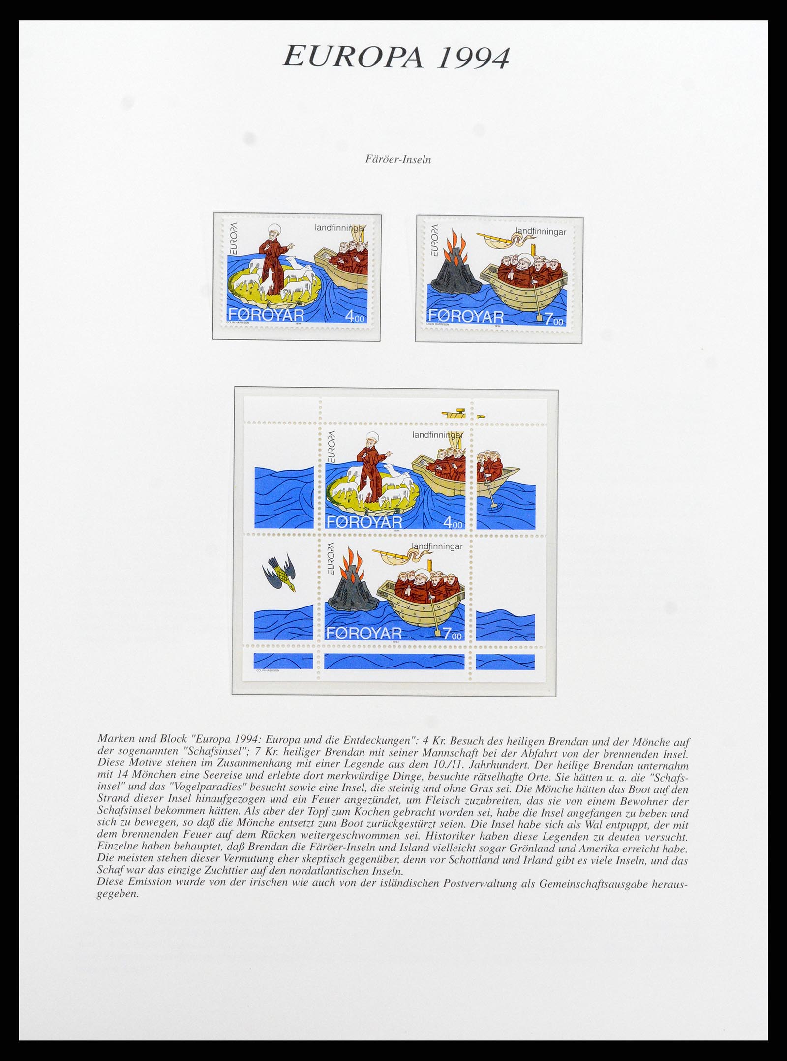 37188 035 - Stamp collection 37188 Europa CEPT 1993-2007.