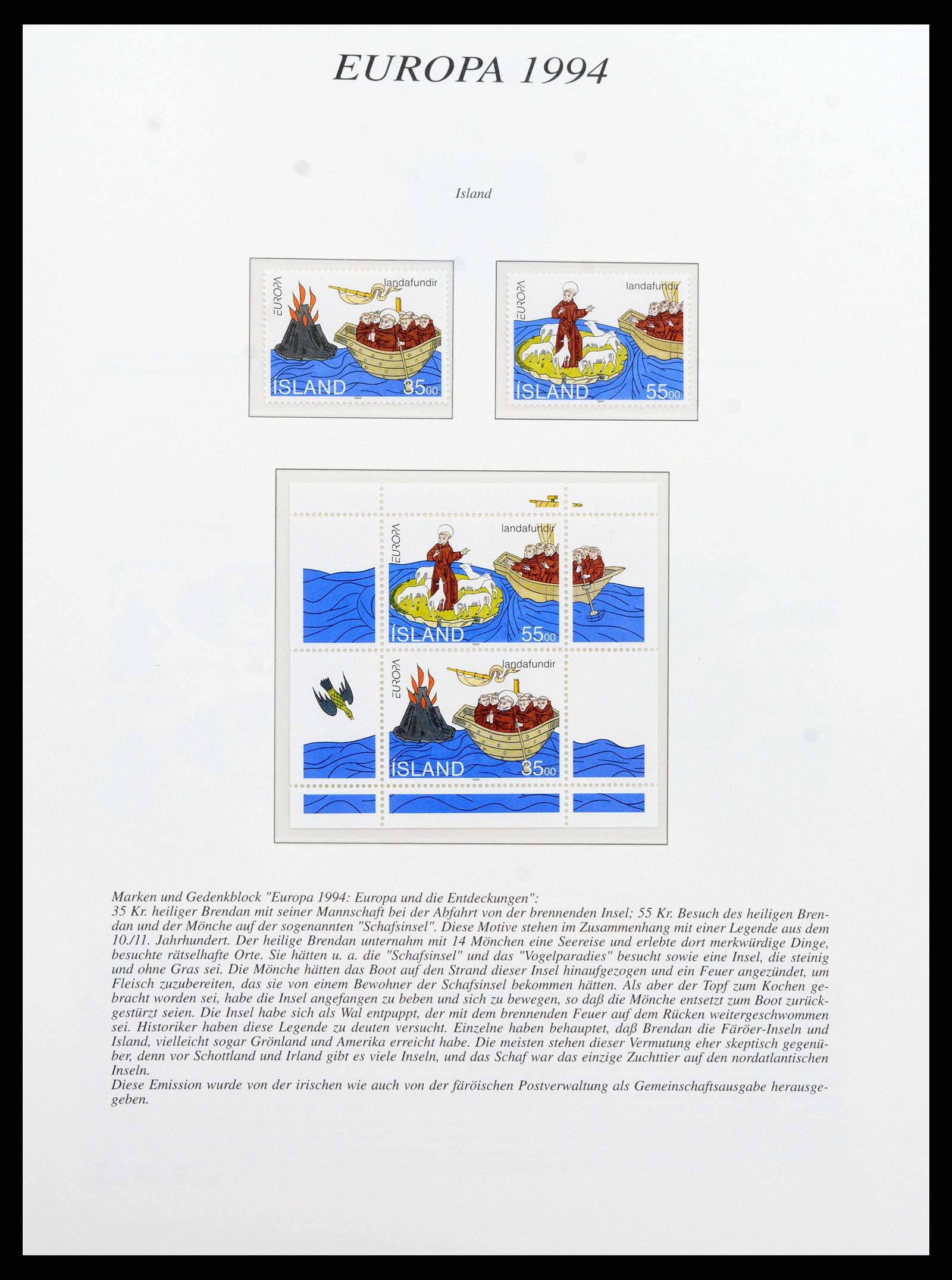 37188 046 - Postzegelverzameling 37188 Europa CEPT 1993-2007.