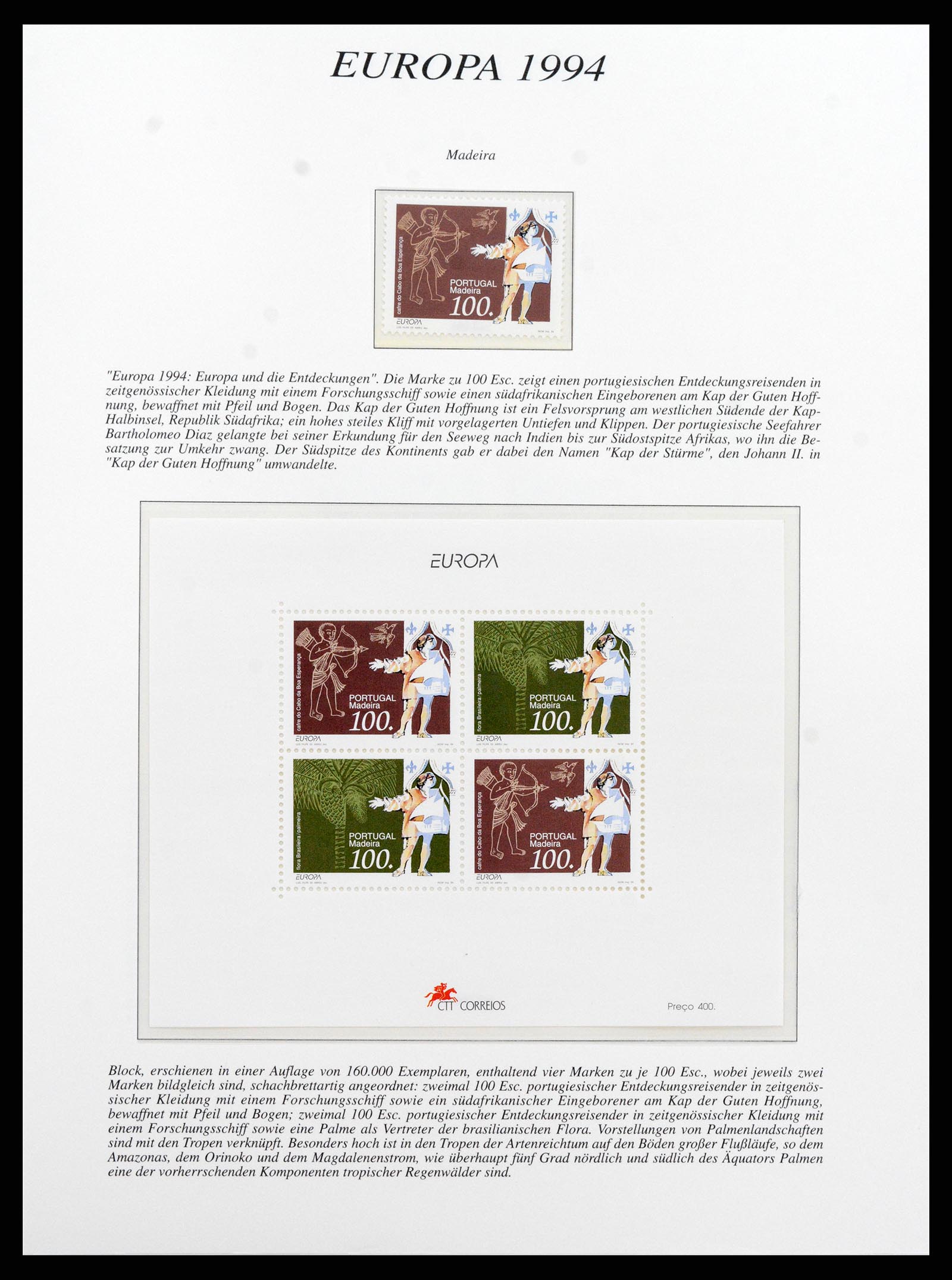 37188 048 - Postzegelverzameling 37188 Europa CEPT 1993-2007.