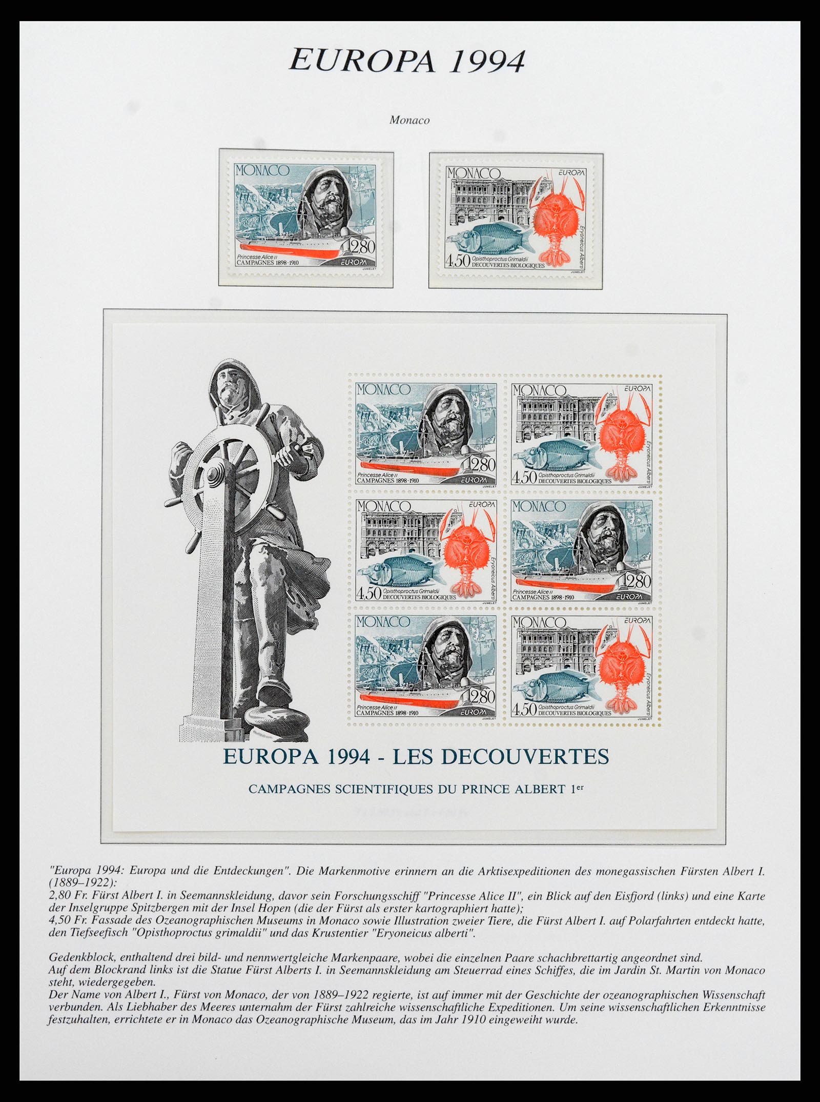 37188 050 - Postzegelverzameling 37188 Europa CEPT 1993-2007.