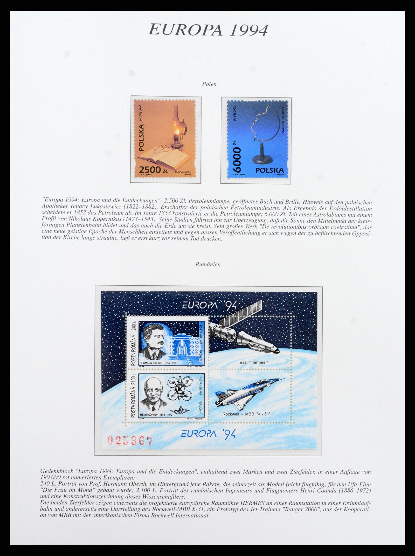 37188 051 - Stamp collection 37188 Europa CEPT 1993-2007.