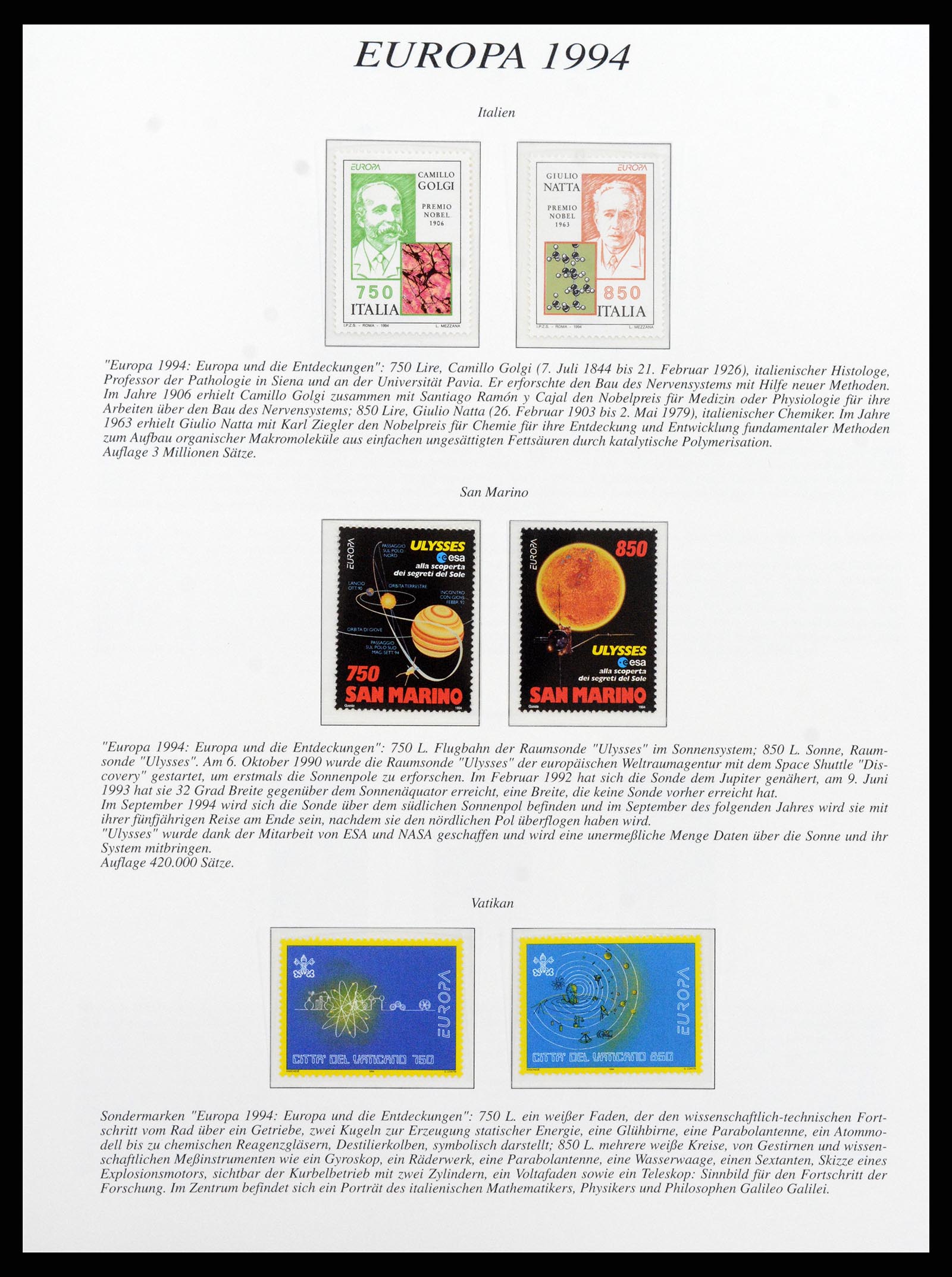 37188 053 - Postzegelverzameling 37188 Europa CEPT 1993-2007.