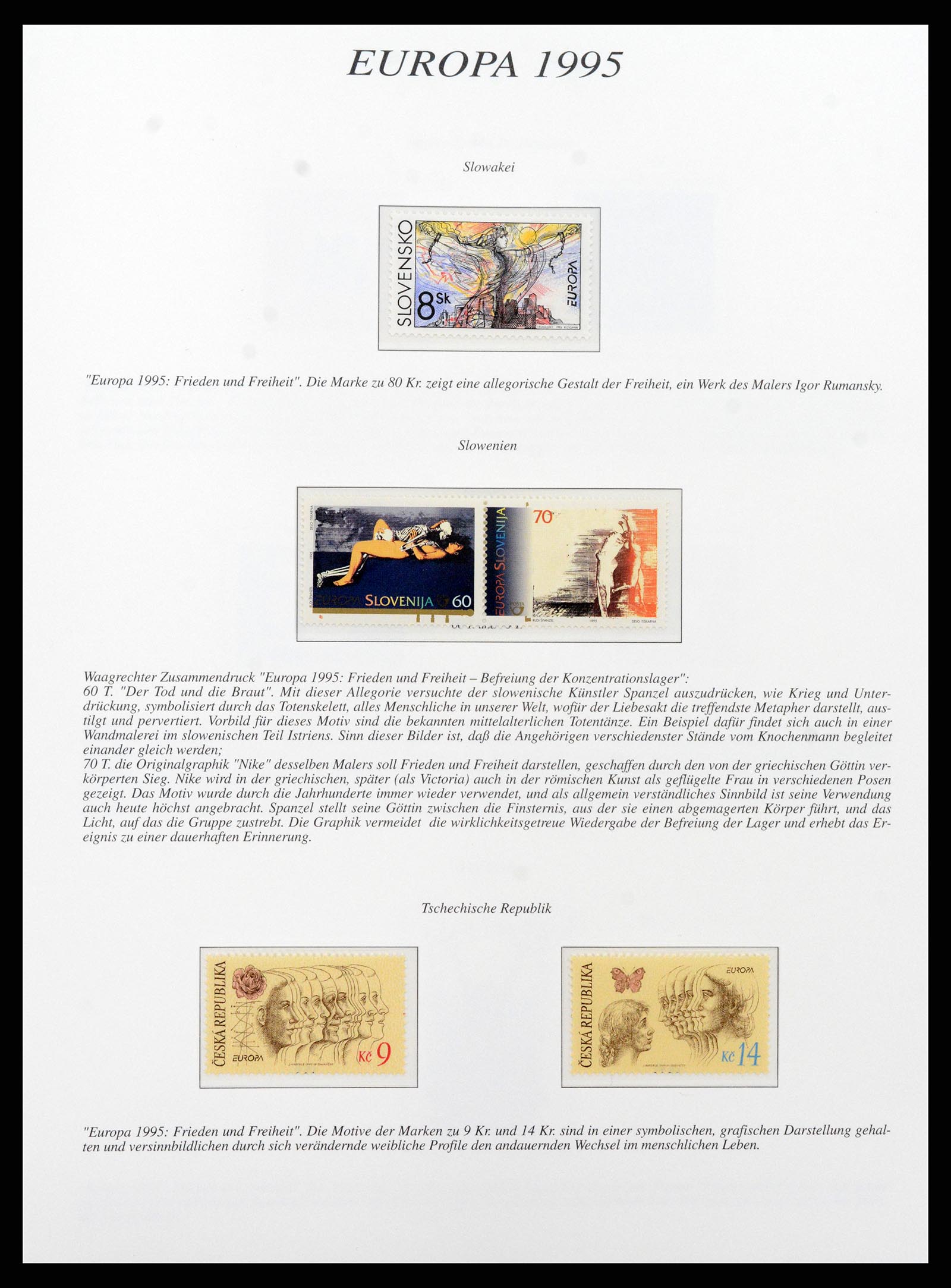 37188 063 - Stamp collection 37188 Europa CEPT 1993-2007.