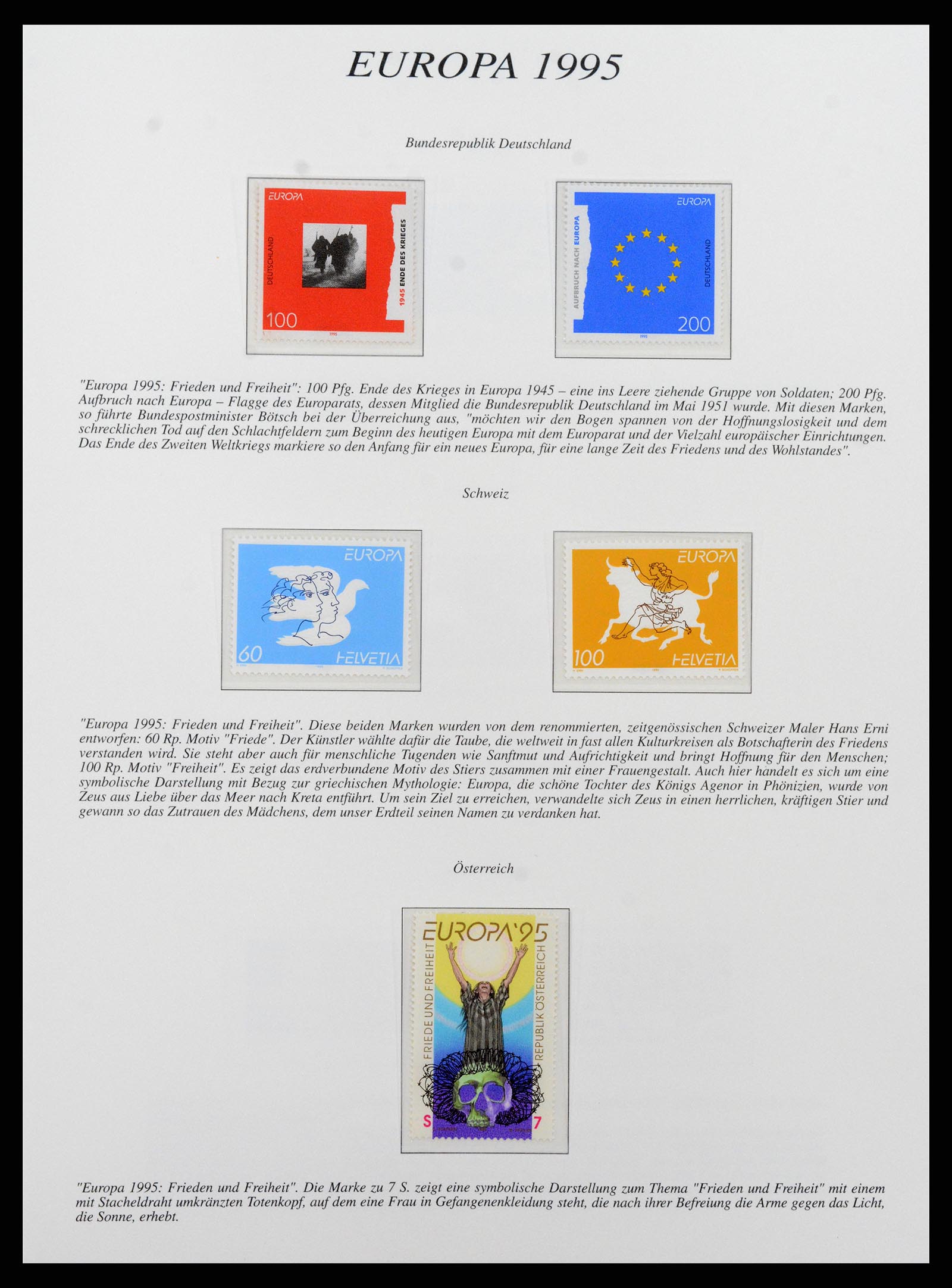 37188 064 - Stamp collection 37188 Europa CEPT 1993-2007.