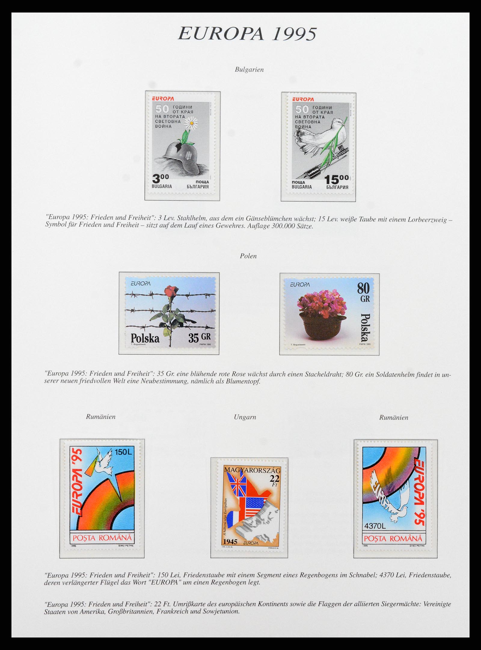 37188 067 - Stamp collection 37188 Europa CEPT 1993-2007.