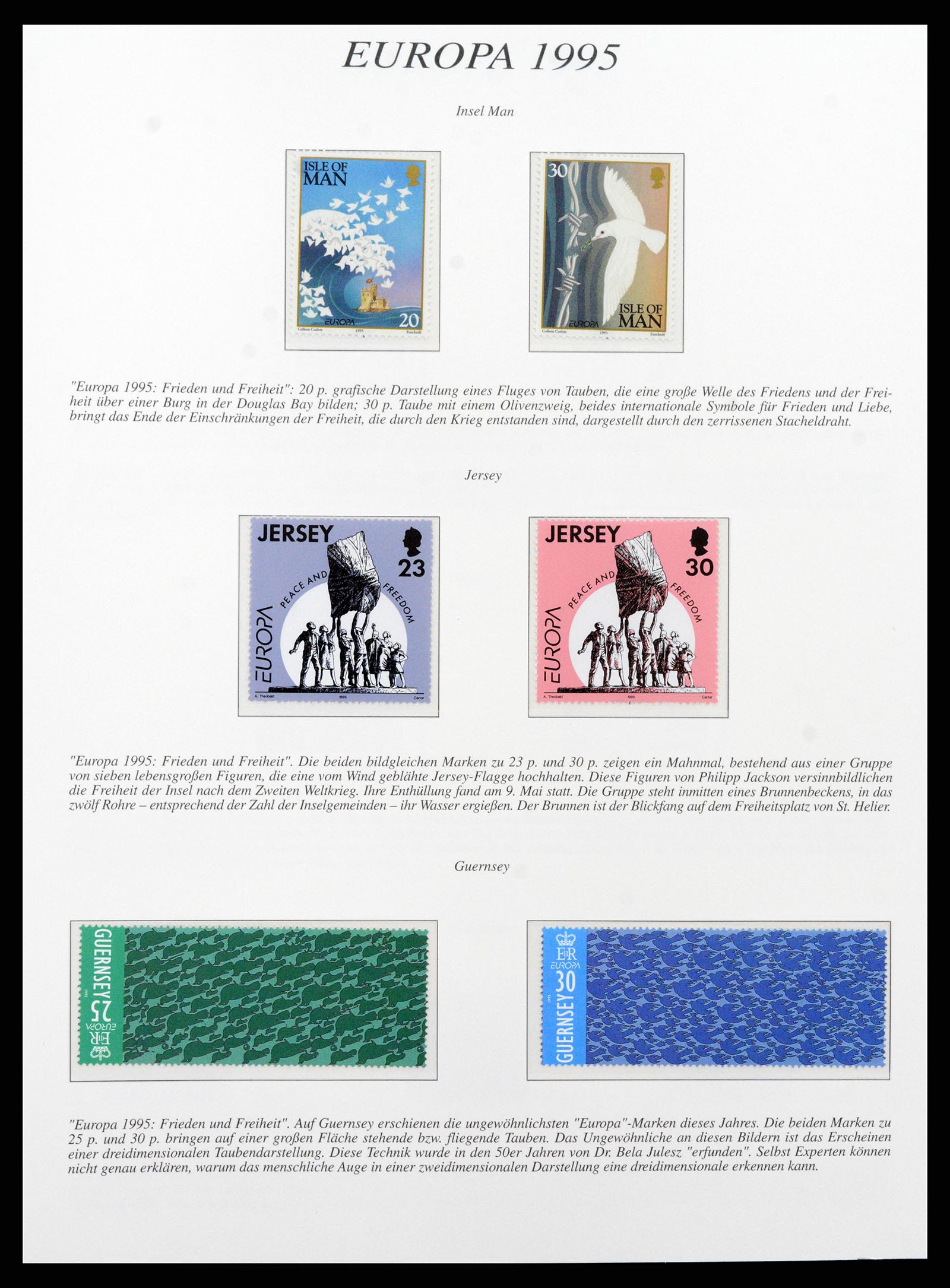 37188 074 - Stamp collection 37188 Europa CEPT 1993-2007.