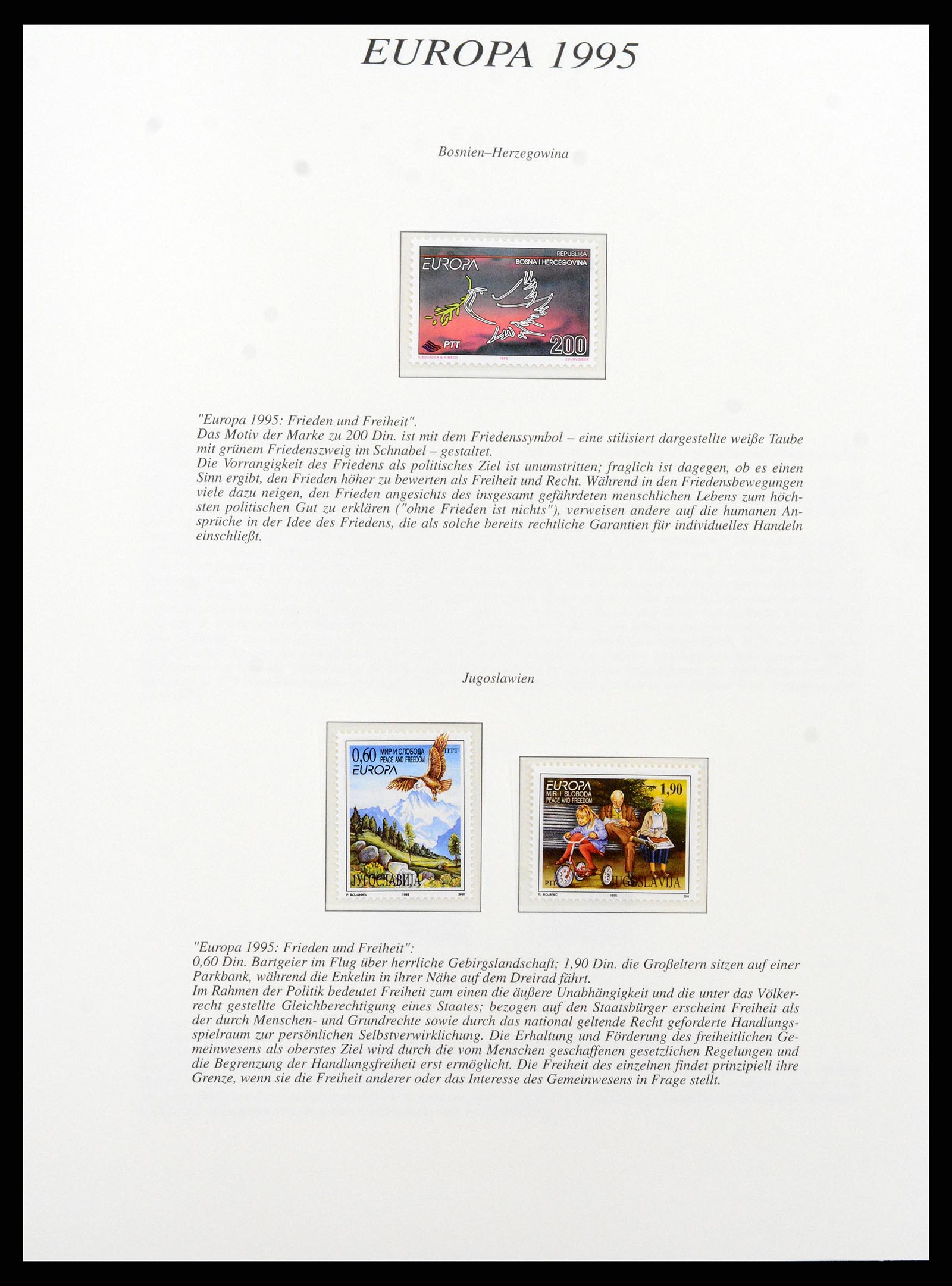 37188 078 - Stamp collection 37188 Europa CEPT 1993-2007.