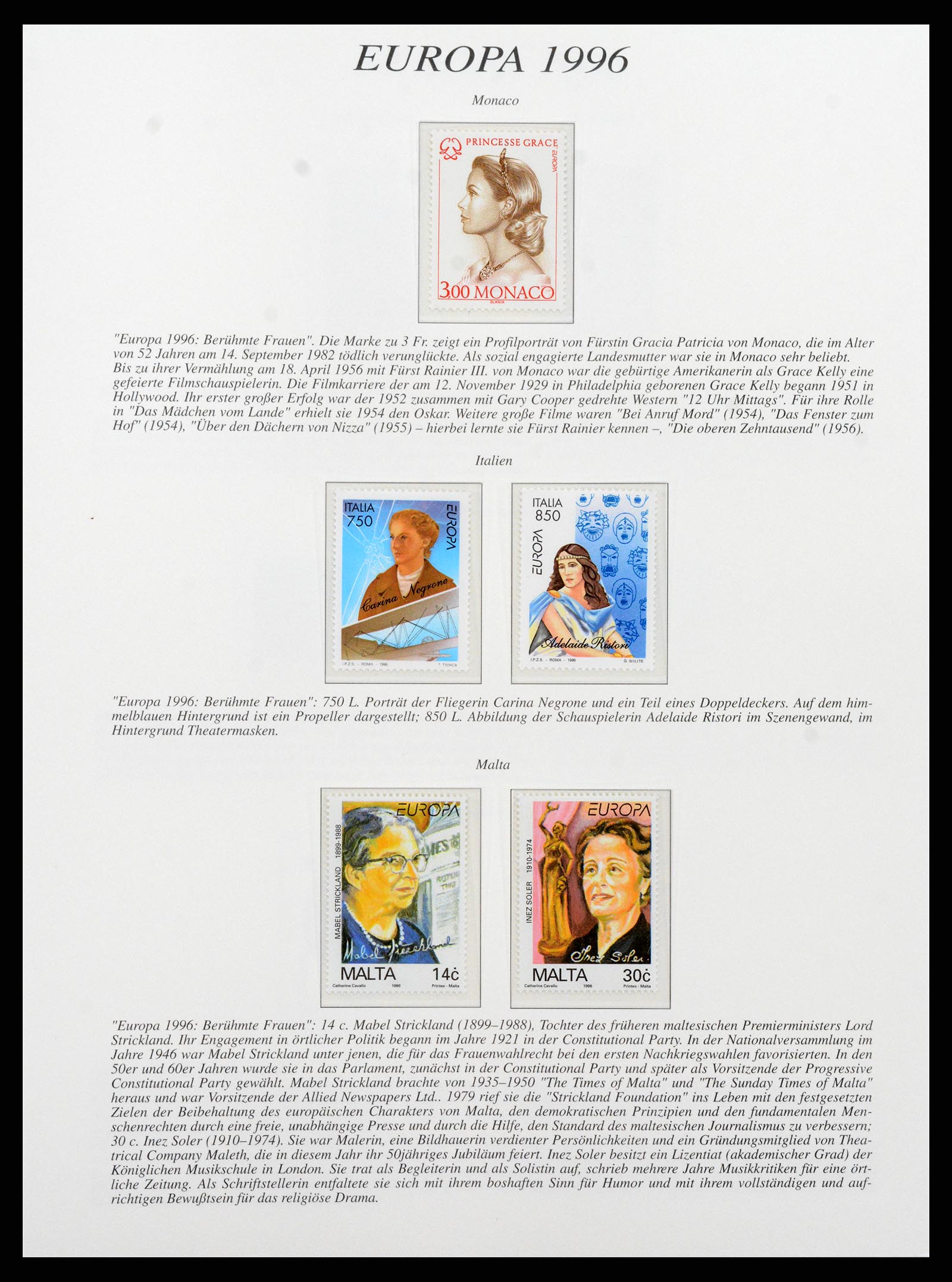 37188 088 - Stamp collection 37188 Europa CEPT 1993-2007.