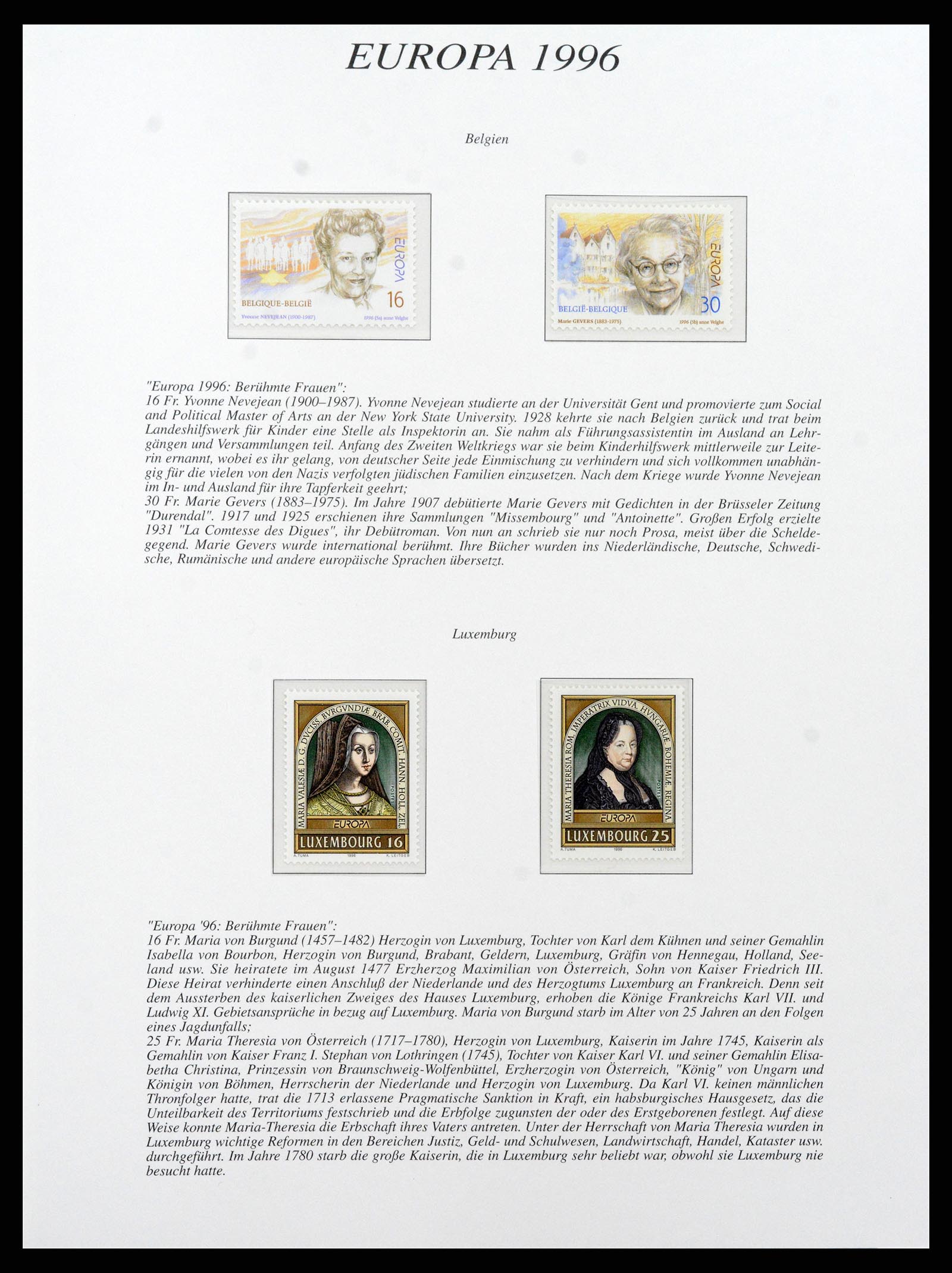37188 091 - Stamp collection 37188 Europa CEPT 1993-2007.