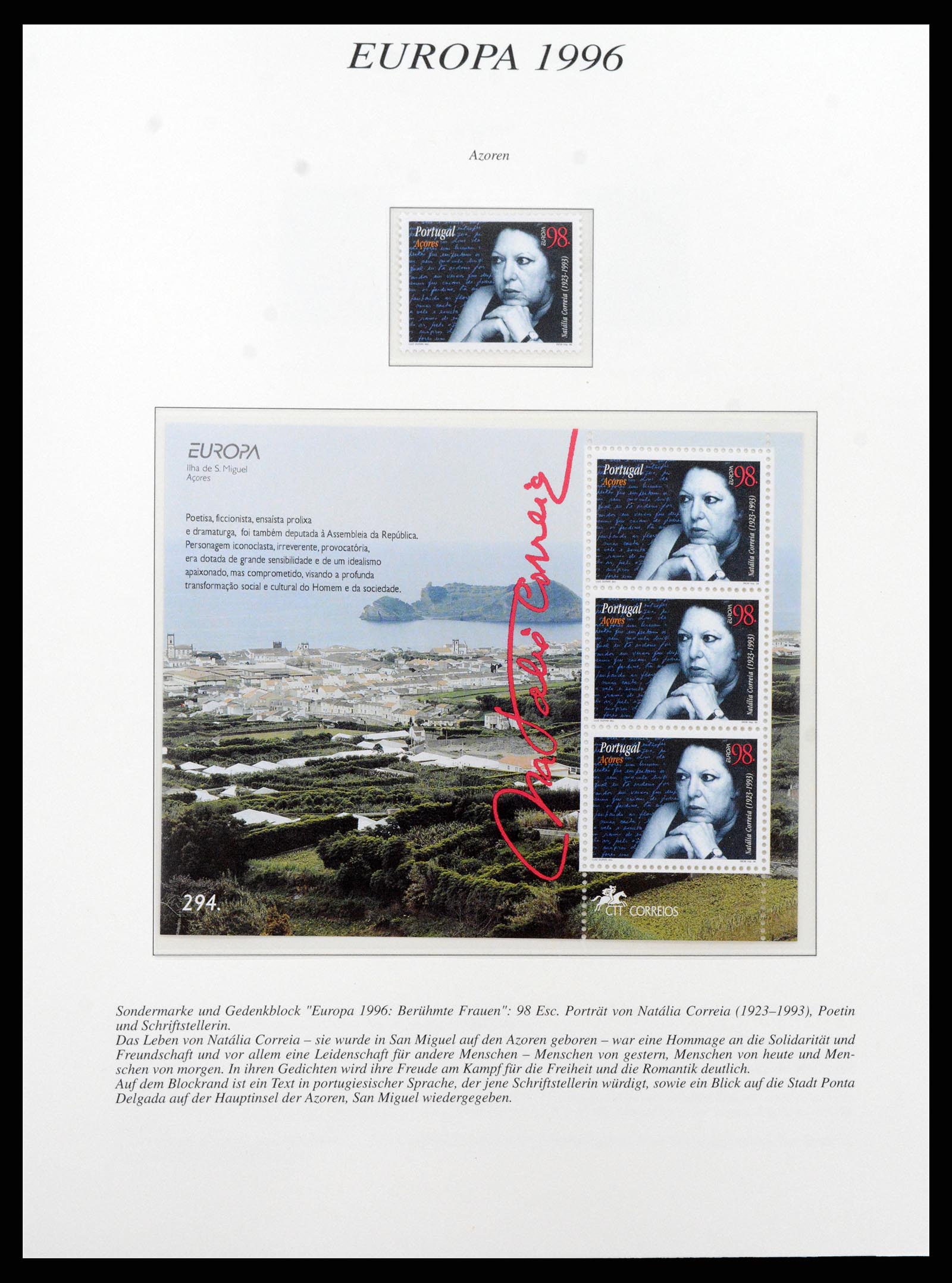 37188 092 - Postzegelverzameling 37188 Europa CEPT 1993-2007.