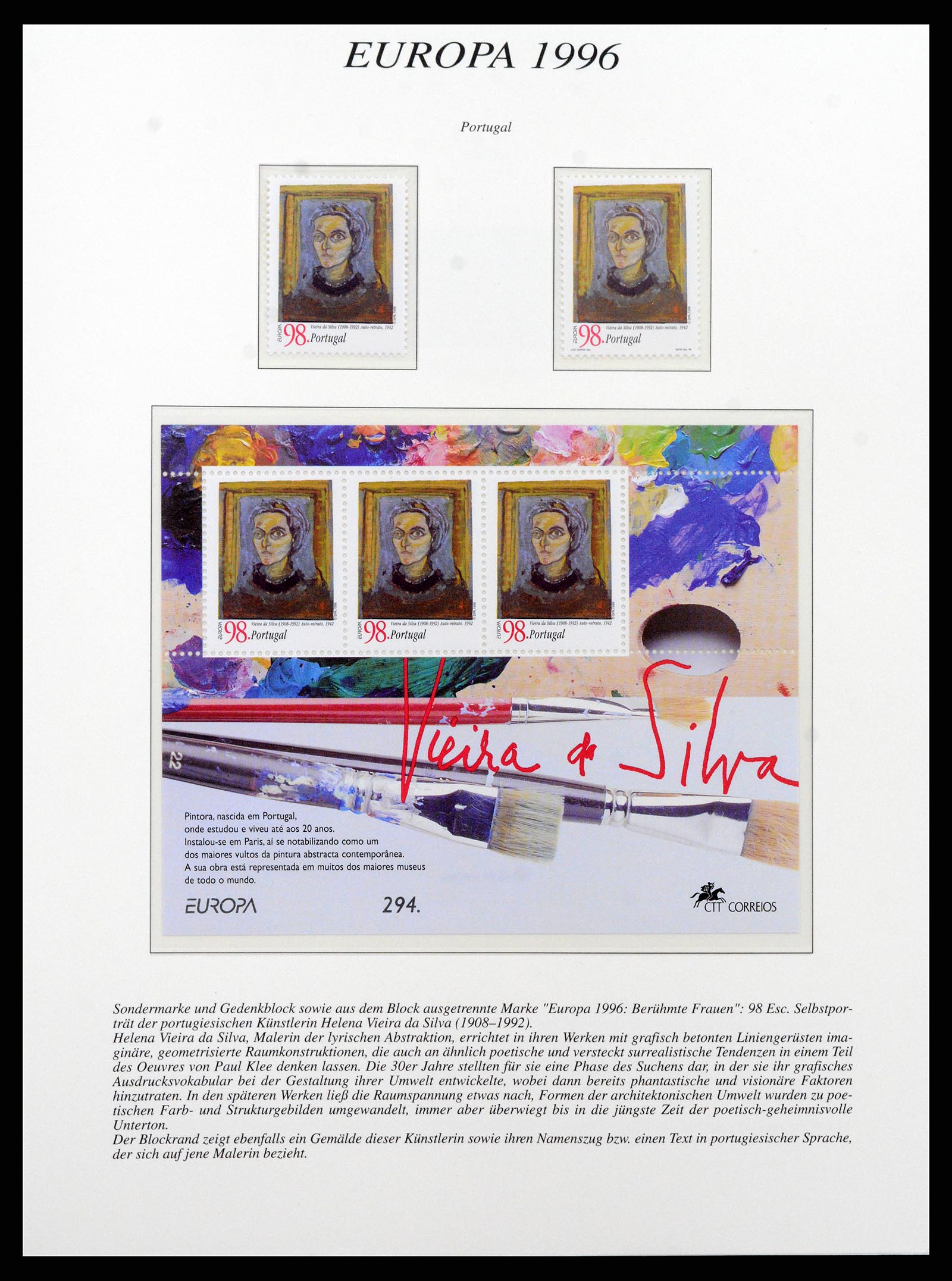 37188 093 - Postzegelverzameling 37188 Europa CEPT 1993-2007.
