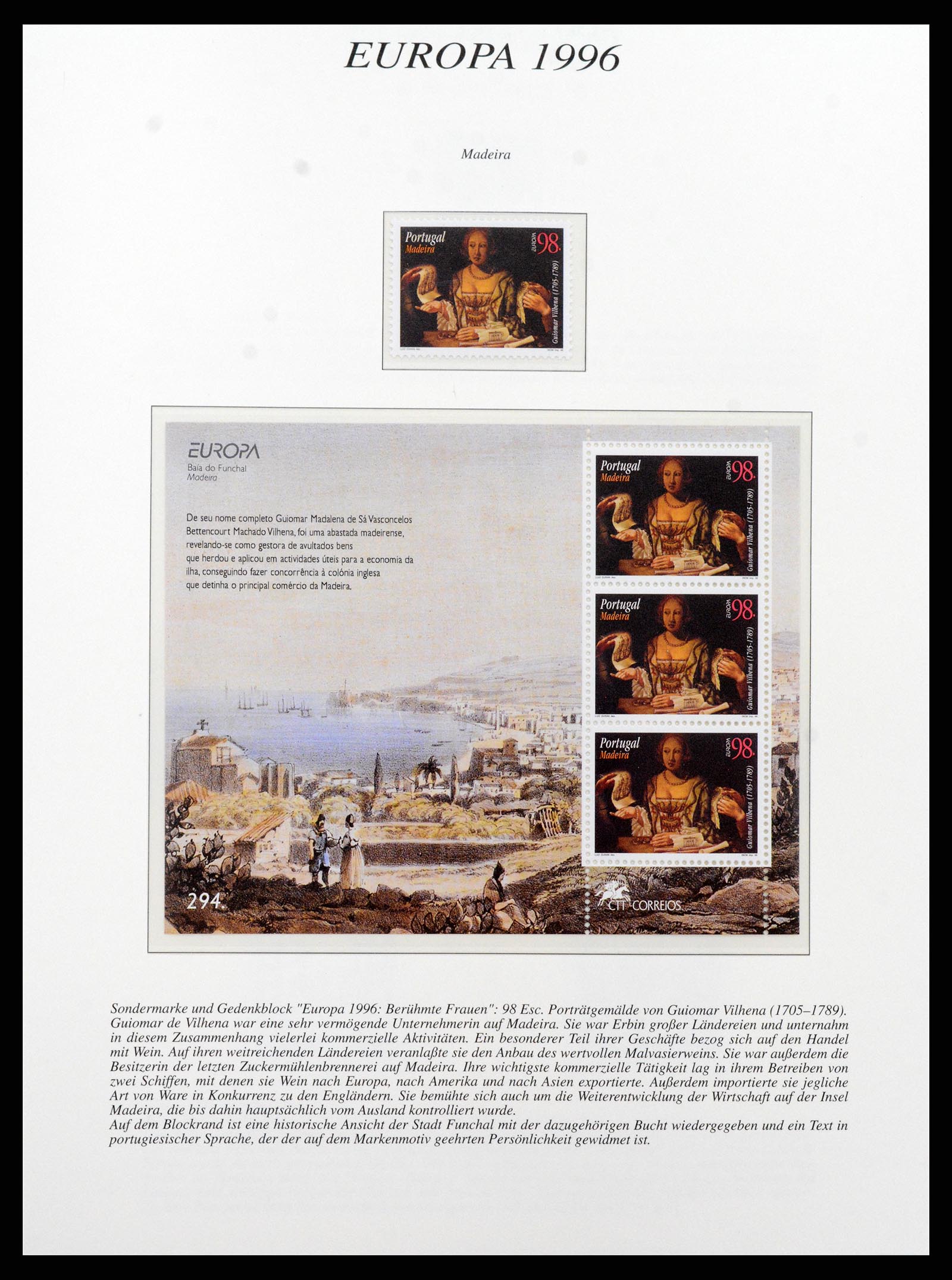 37188 094 - Stamp collection 37188 Europa CEPT 1993-2007.