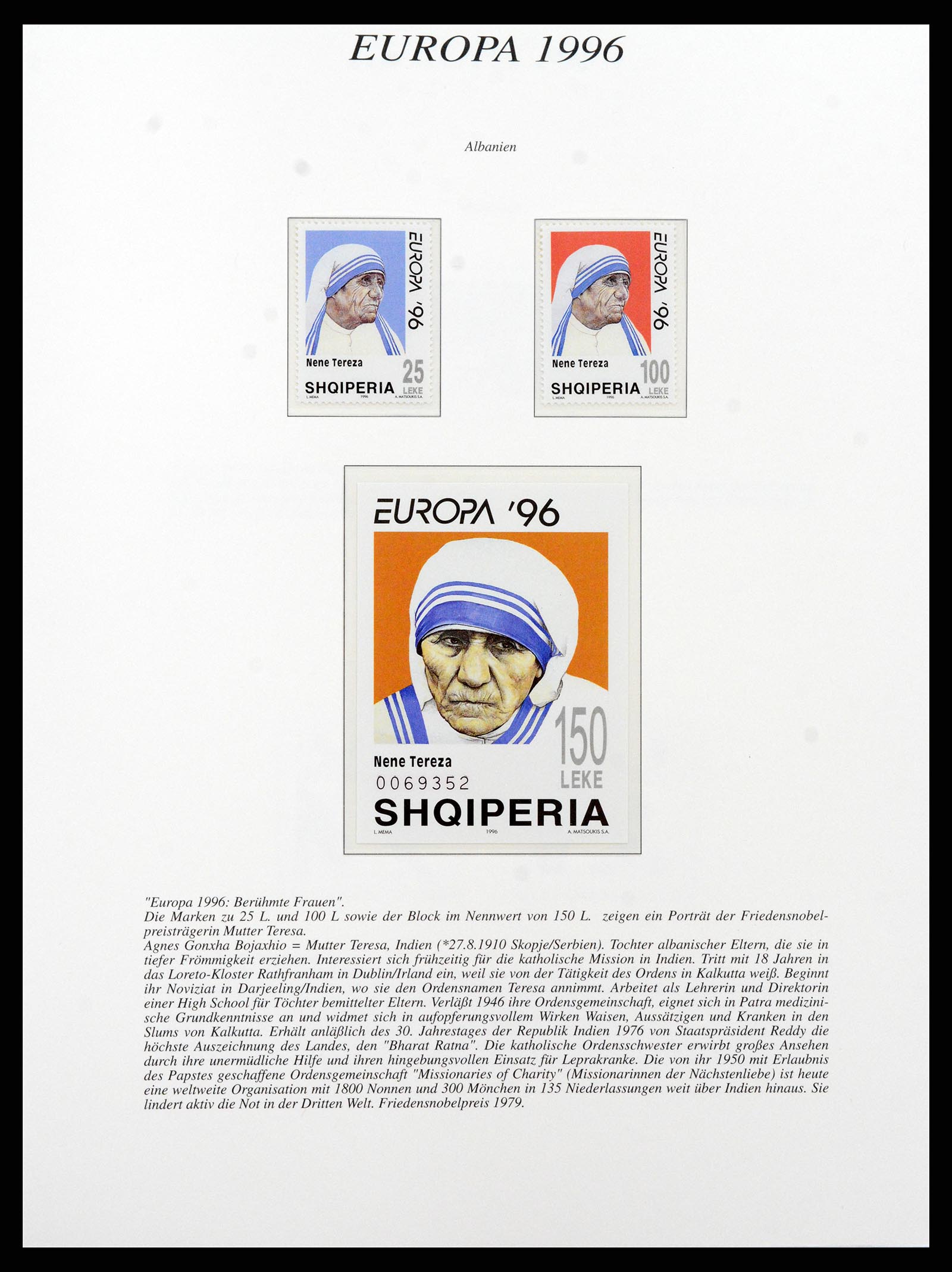 37188 100 - Postzegelverzameling 37188 Europa CEPT 1993-2007.