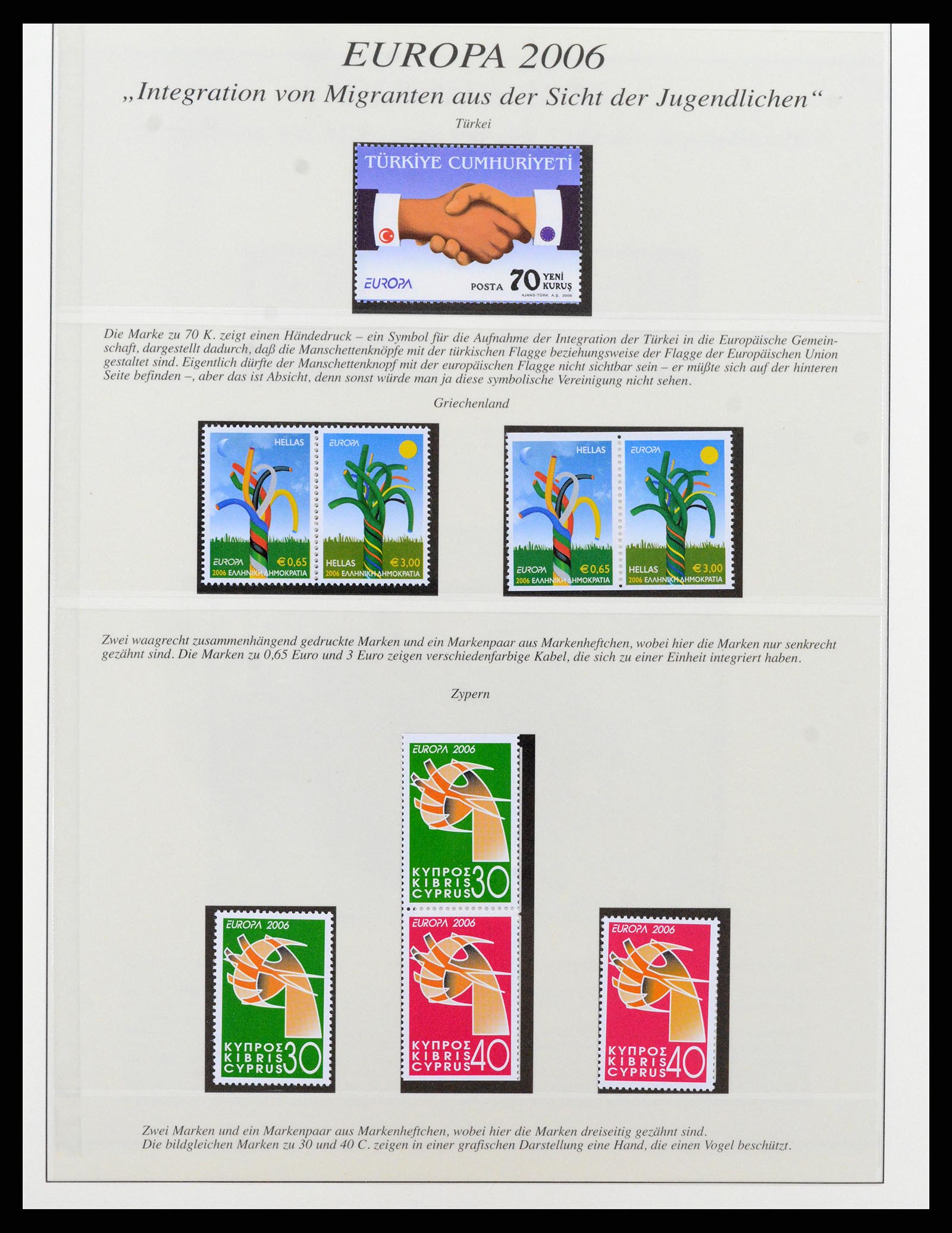 37188 324 - Postzegelverzameling 37188 Europa CEPT 1993-2007.